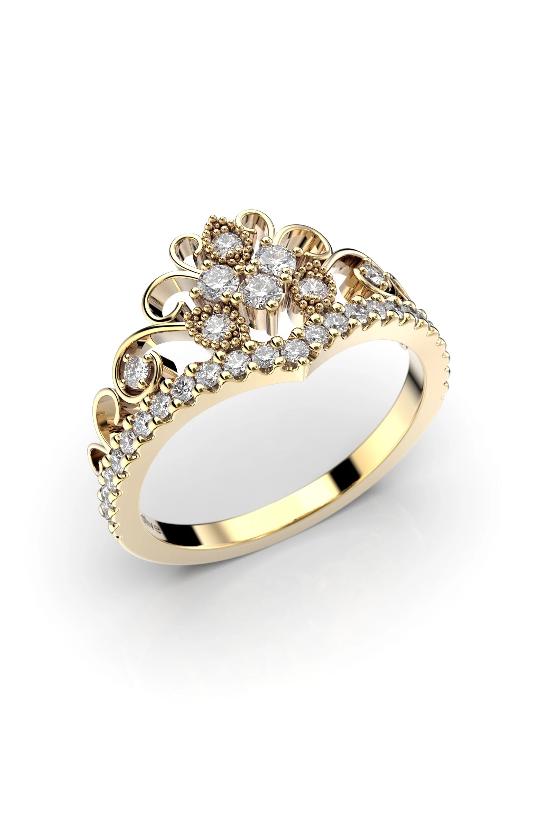 Festive Donna Kruunu 0,03ct + 2x0,02ct + 28x0,01ct 15,5