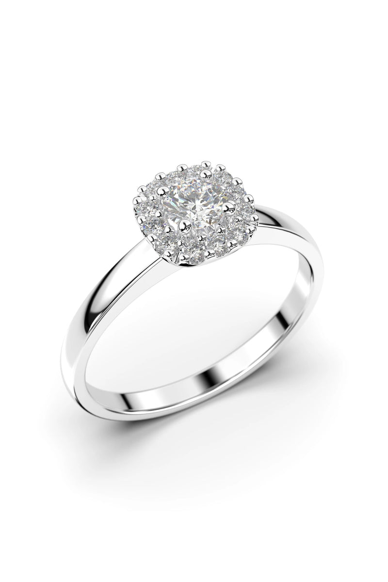 Festive Janette Halo 0,18ct + 12x0,01ct 567-030-VK tuotekuva