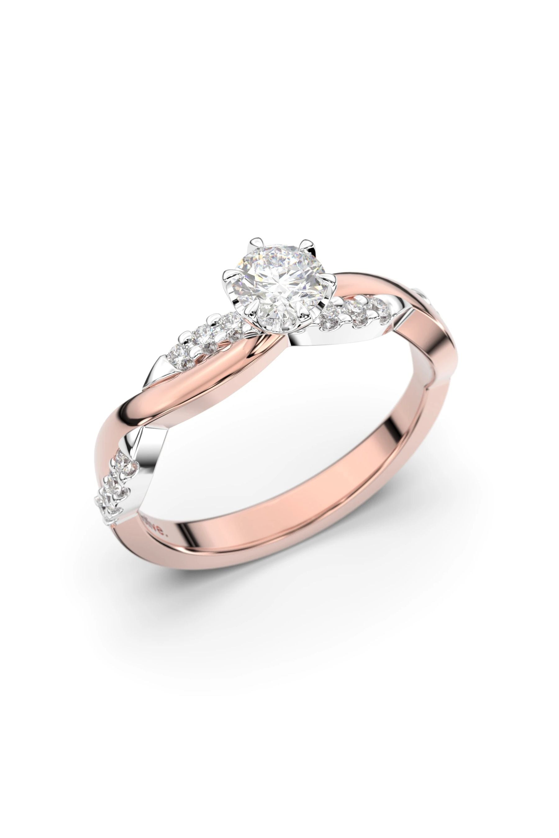 Festive Teresa 0,30ct + 14x0,01ct 15,5