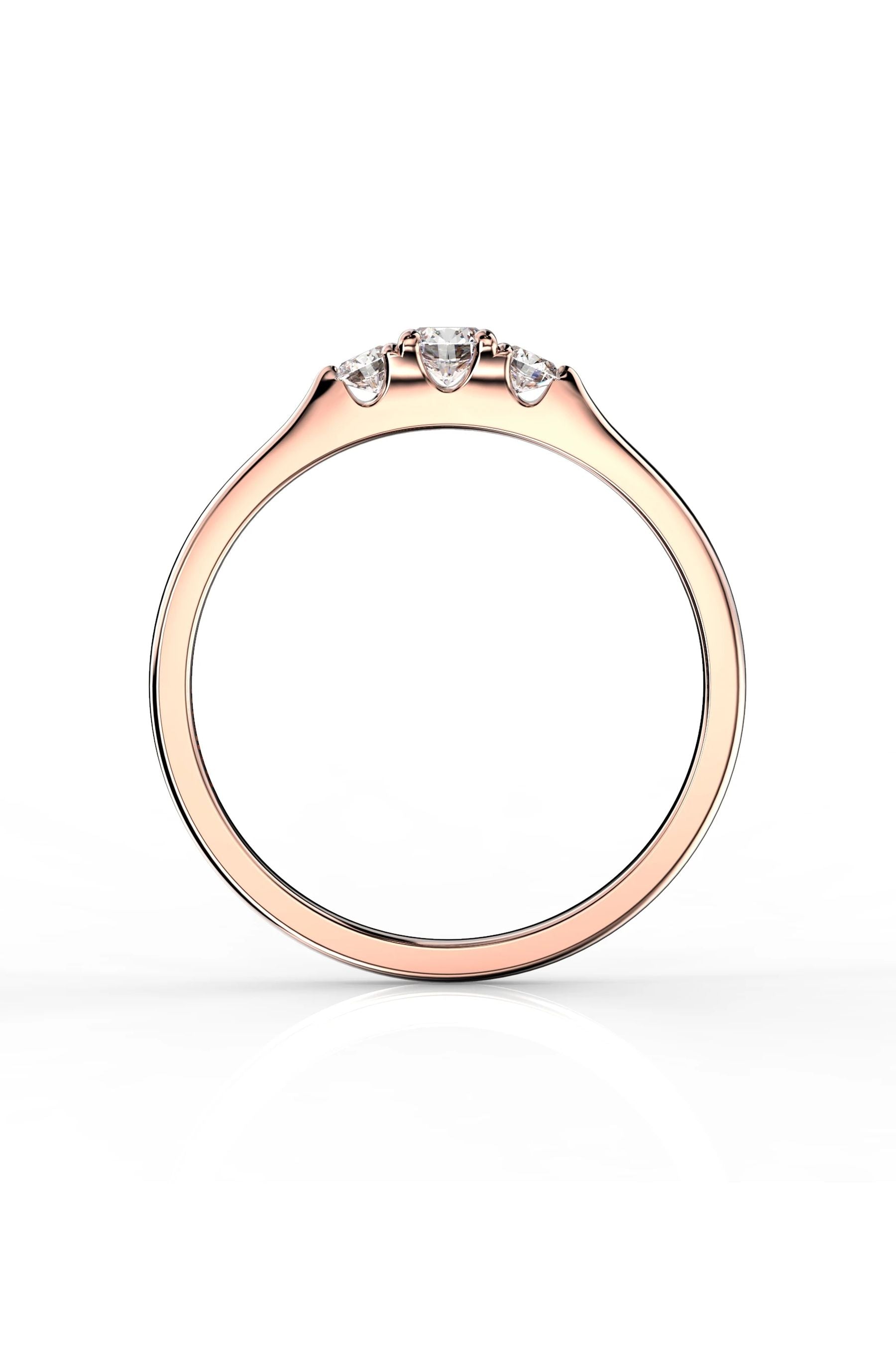 Festive Megan Trilogy 0,12ct + 2x0,05ct 15,5