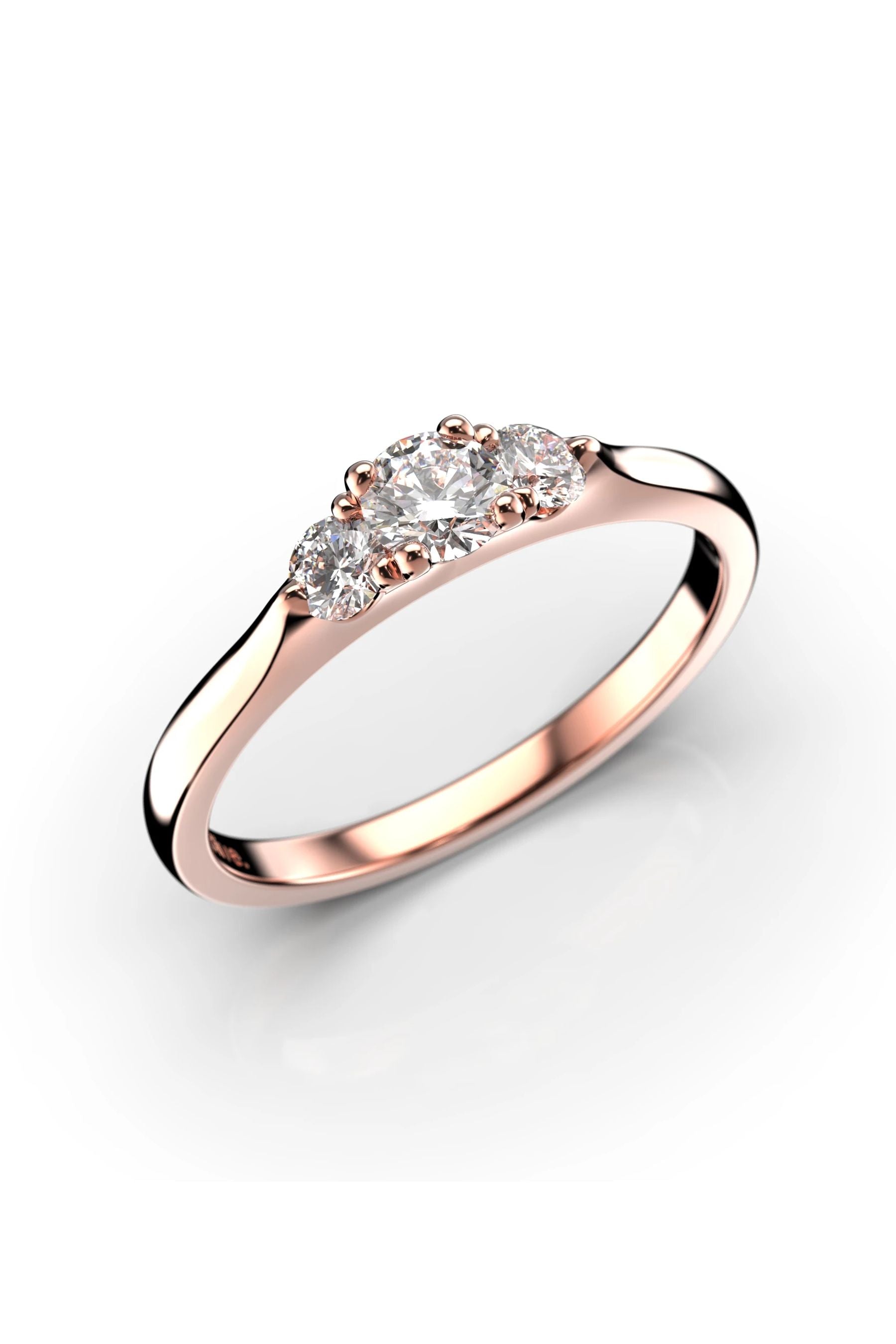 Festive Megan Trilogy 0,20ct + 2x0,07ct 16,0