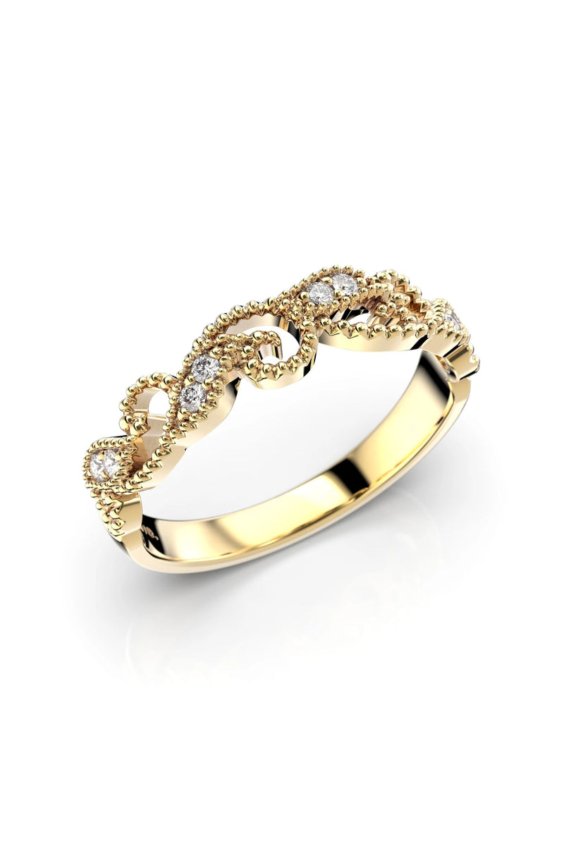 Festive Saga Filigraani 8x0,01ct 585-010-KK tuotekuva