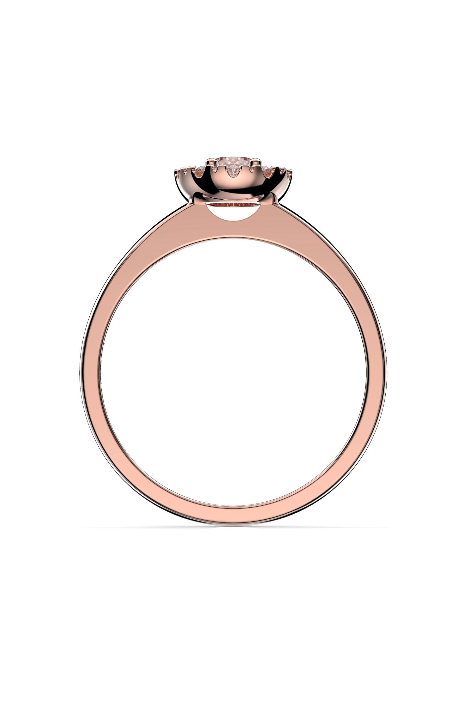 Festive Annabella Halo 0,18ct + 10x0,01ct 15,5