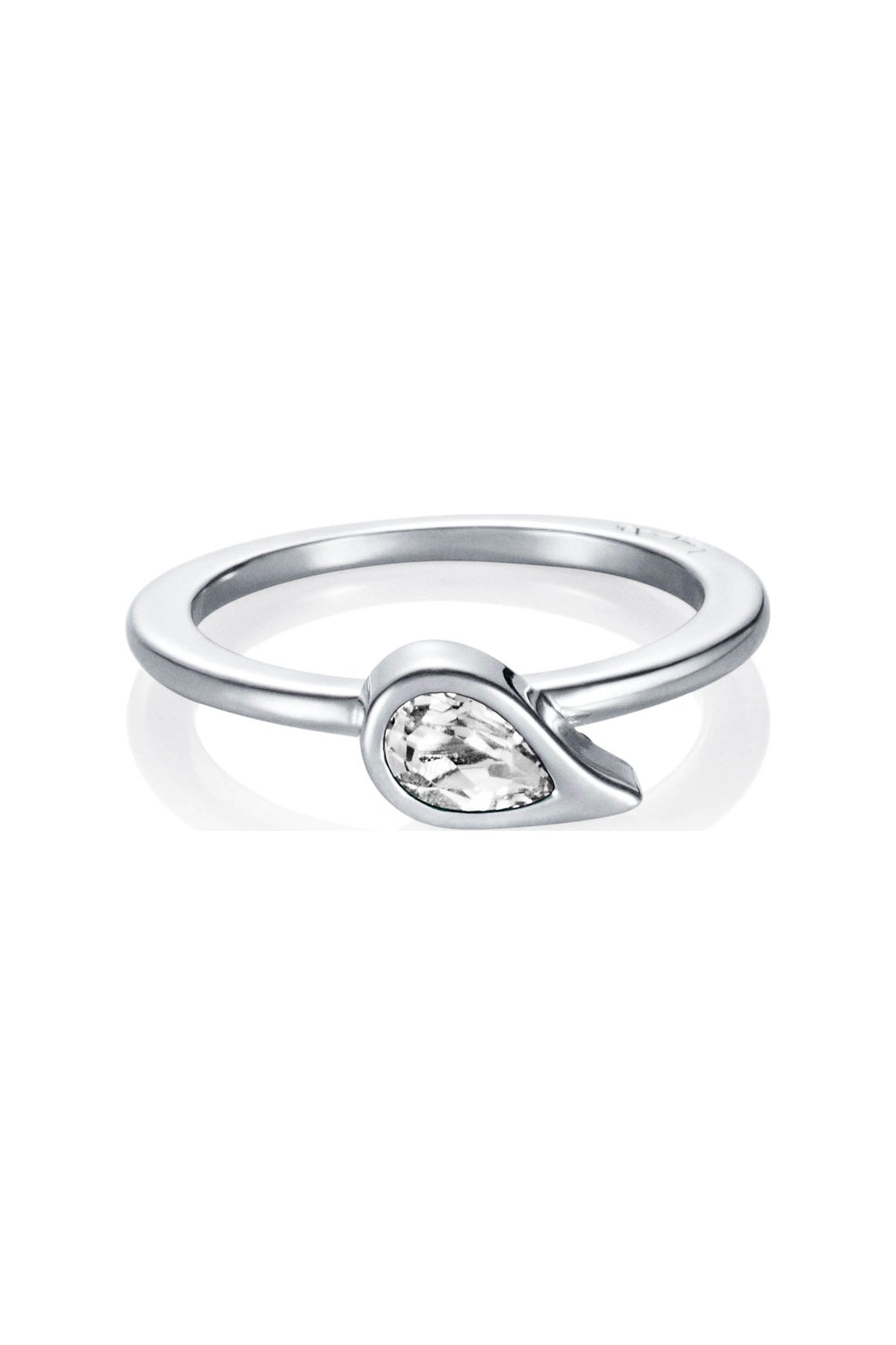 Efva Attling Sparkle Of Life Ring - White Topaz hopeinen sormus