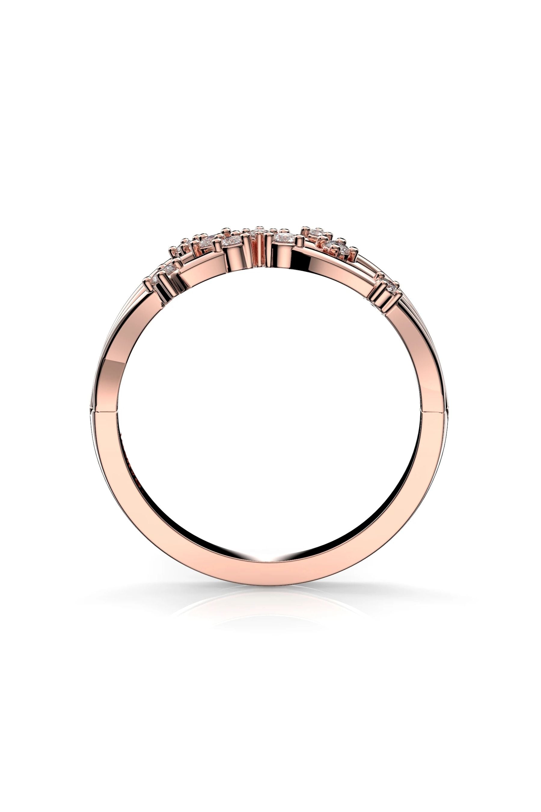 Festive Stella 3x0,015ct + 4x0,01ct + 2x0,02ct 15,5