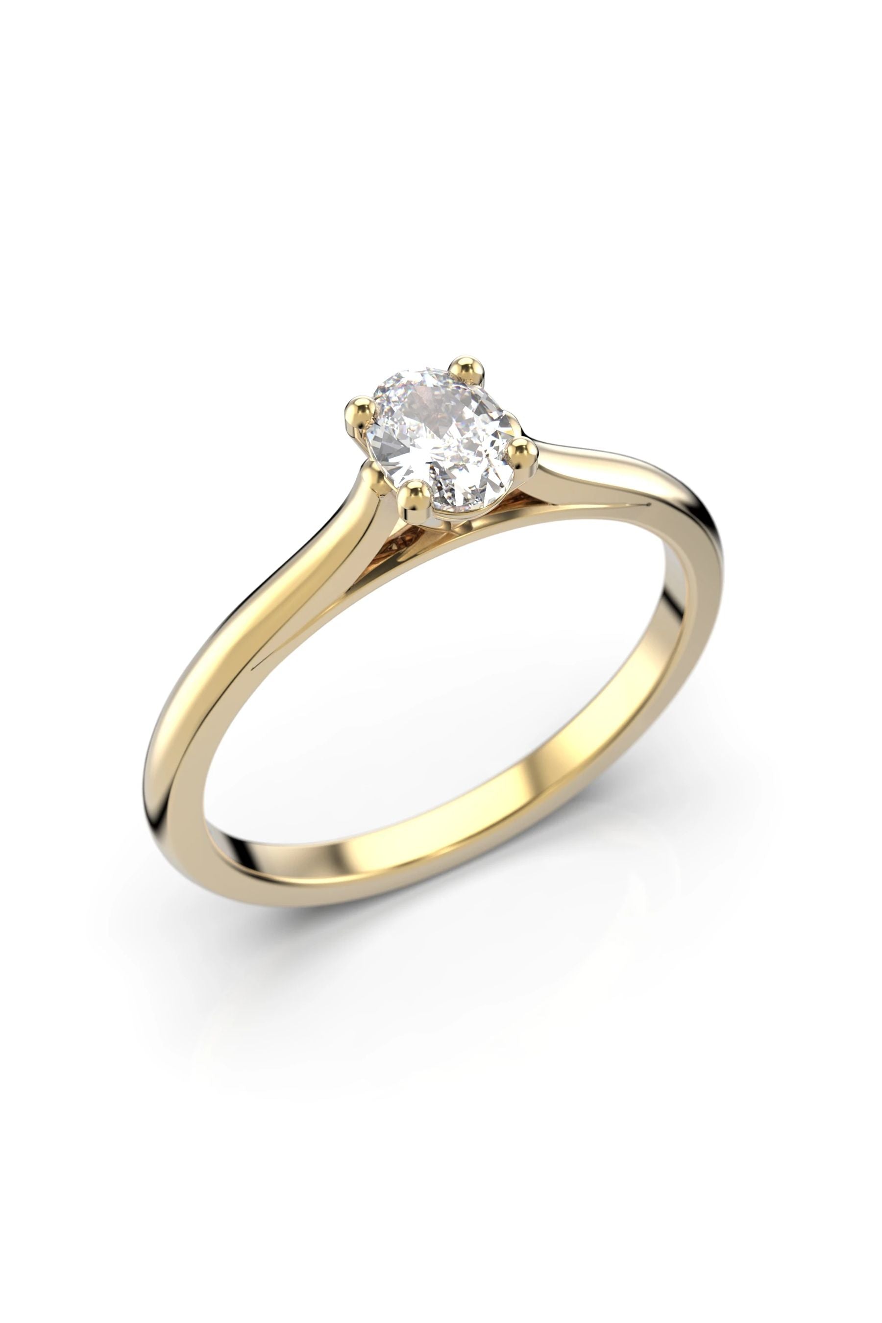 Festive Sesilia Ovaali 4kr 0,30ct 15,5