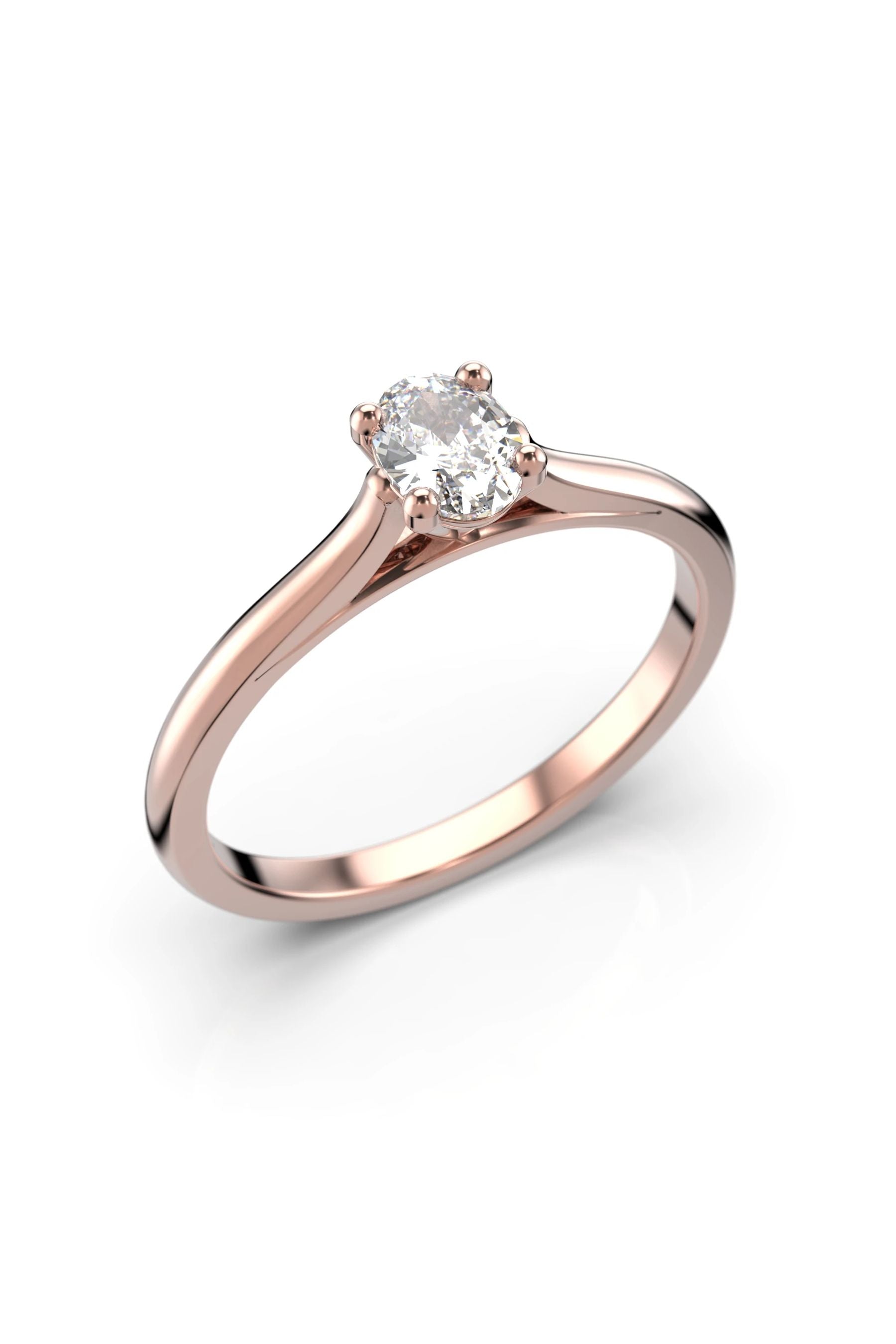 Festive Sesilia Ovaali 4kr 0,30ct 15,5