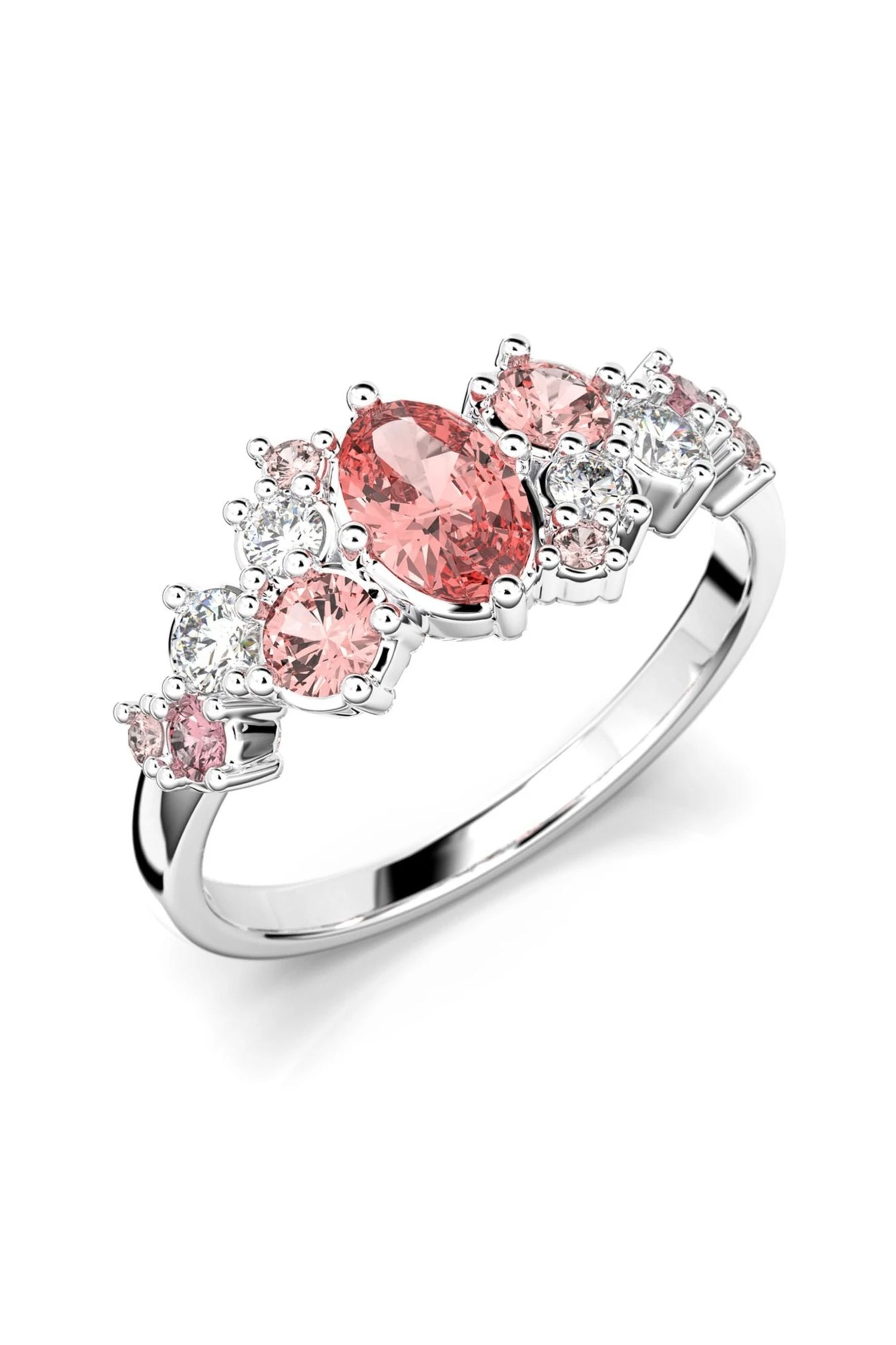 Festive Natasha 2x0,05ct + 2x0,03ct + Turmaliini + Pinkki Safiiri 15,5