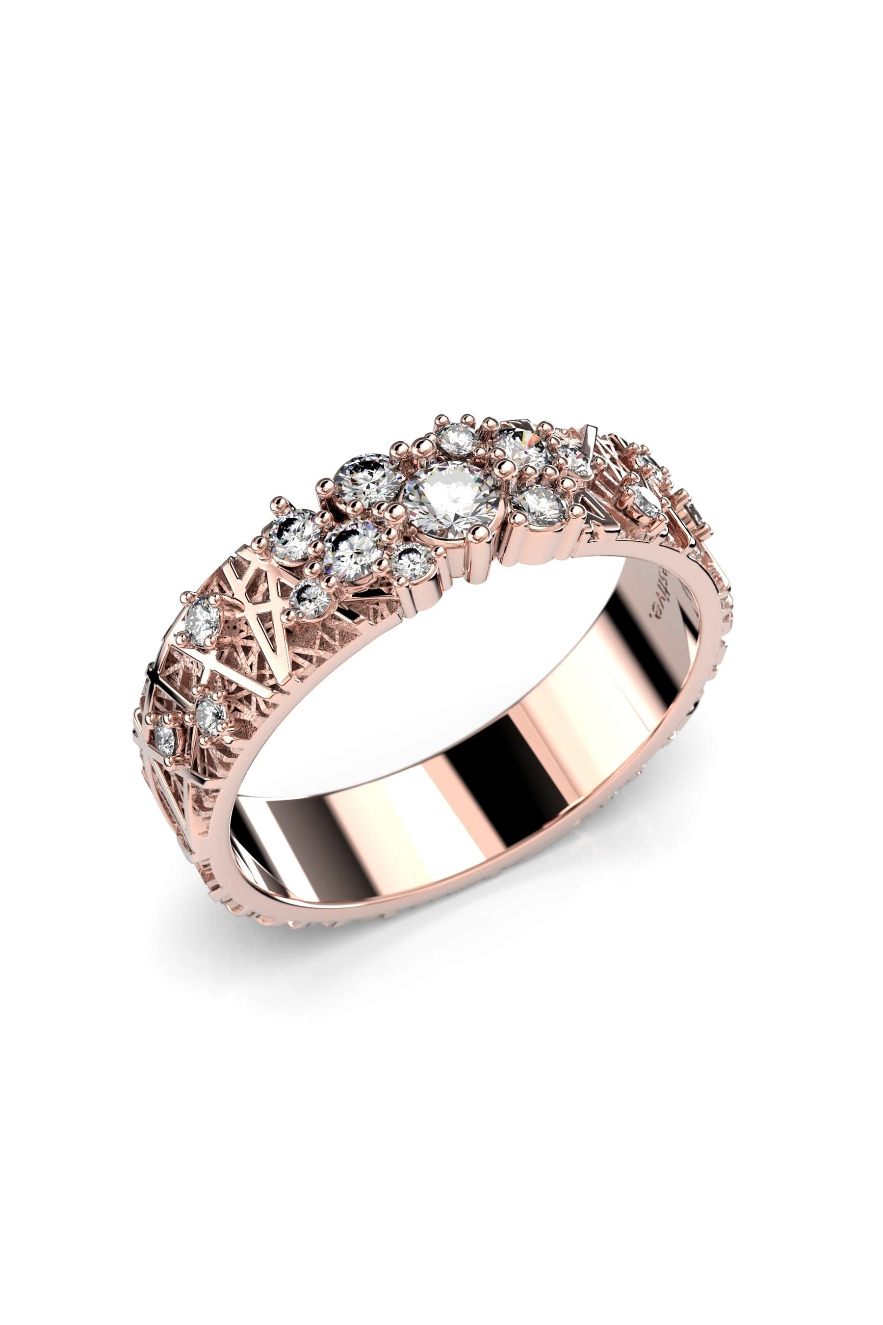 Festive Routa Rakka 0,09ct + 3x0,03ct + 2x0,02ct + 2x0,015ct + 8x0,01ct 15,5