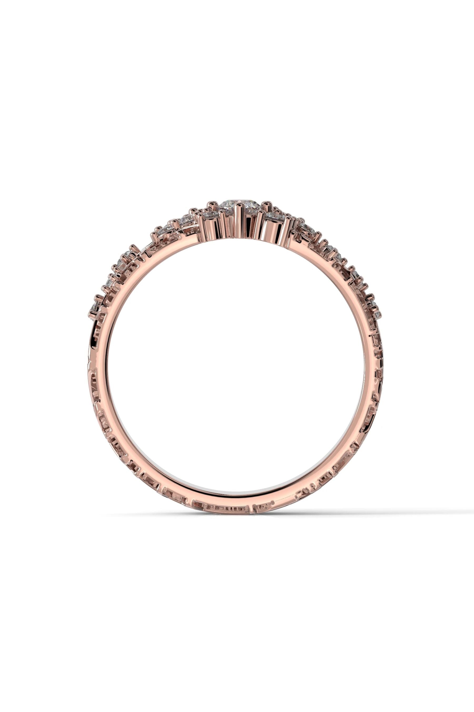 Festive Routa Rakka 0,09ct + 3x0,03ct + 2x0,02ct + 2x0,015ct + 8x0,01ct 15,5