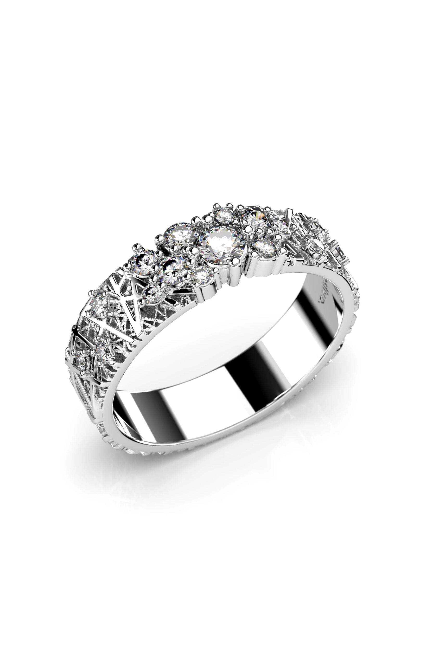 Festive Routa Rakka 0,09ct + 3x0,03ct + 2x0,02ct + 2x0,015ct + 8x0,01ct 15,5