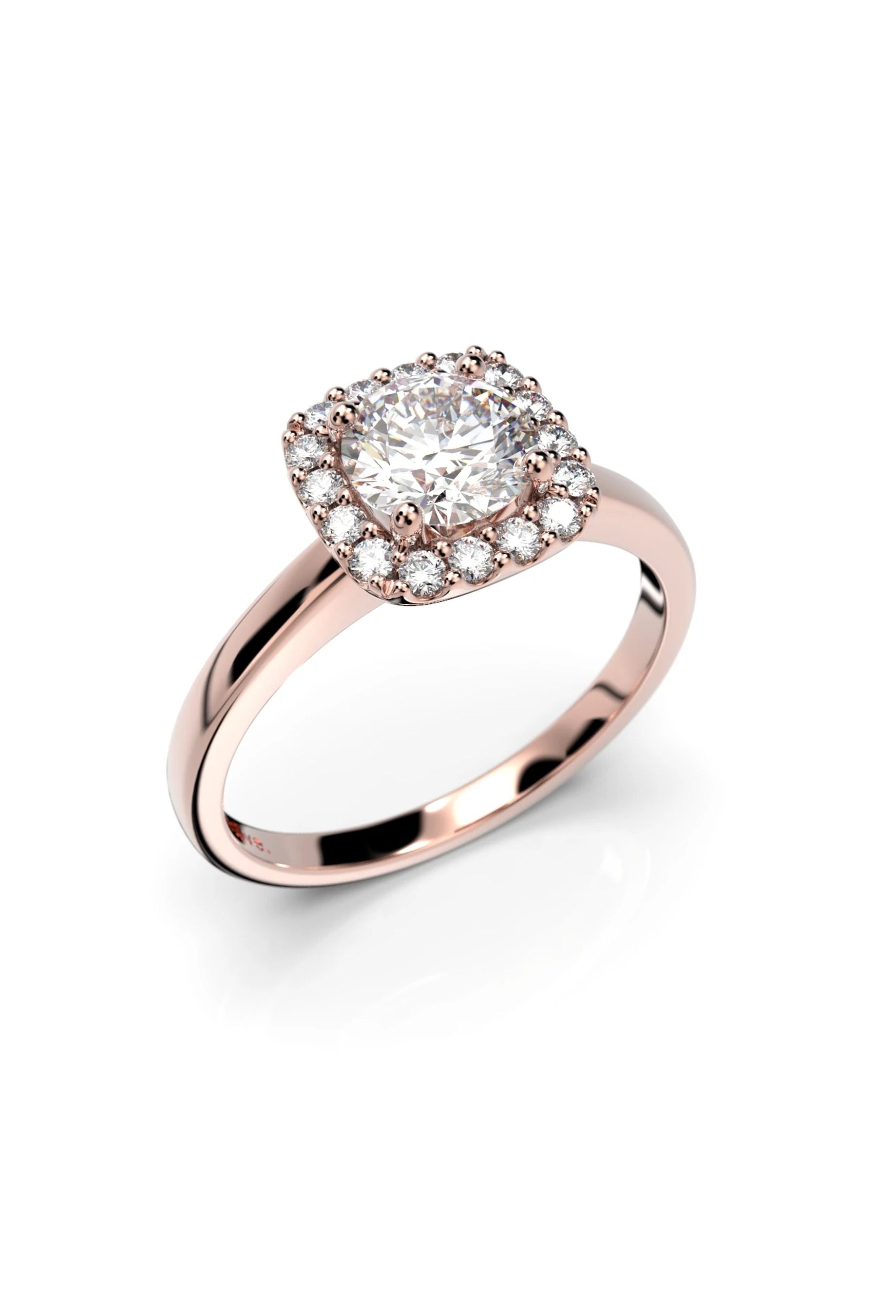 Festive Joanna Halo 0,70ct + 16x0,01ct 15,5