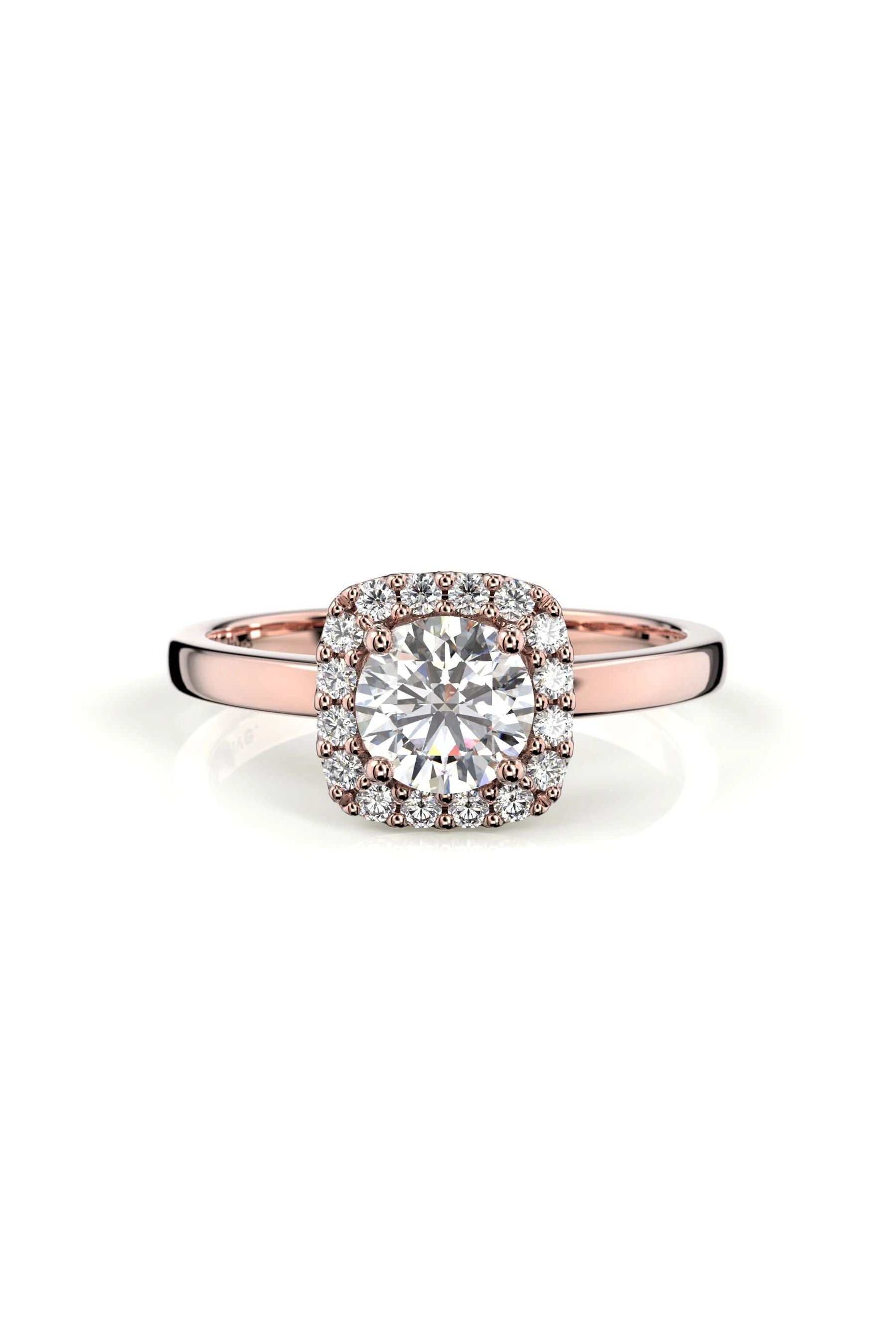 Festive Joanna Halo 0,70ct + 16x0,01ct 15,5