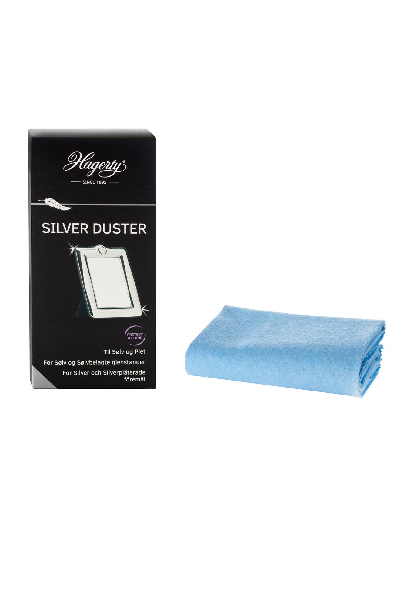 Silver Duster - puhdistusliina hopeille 55 cm x 36 cm