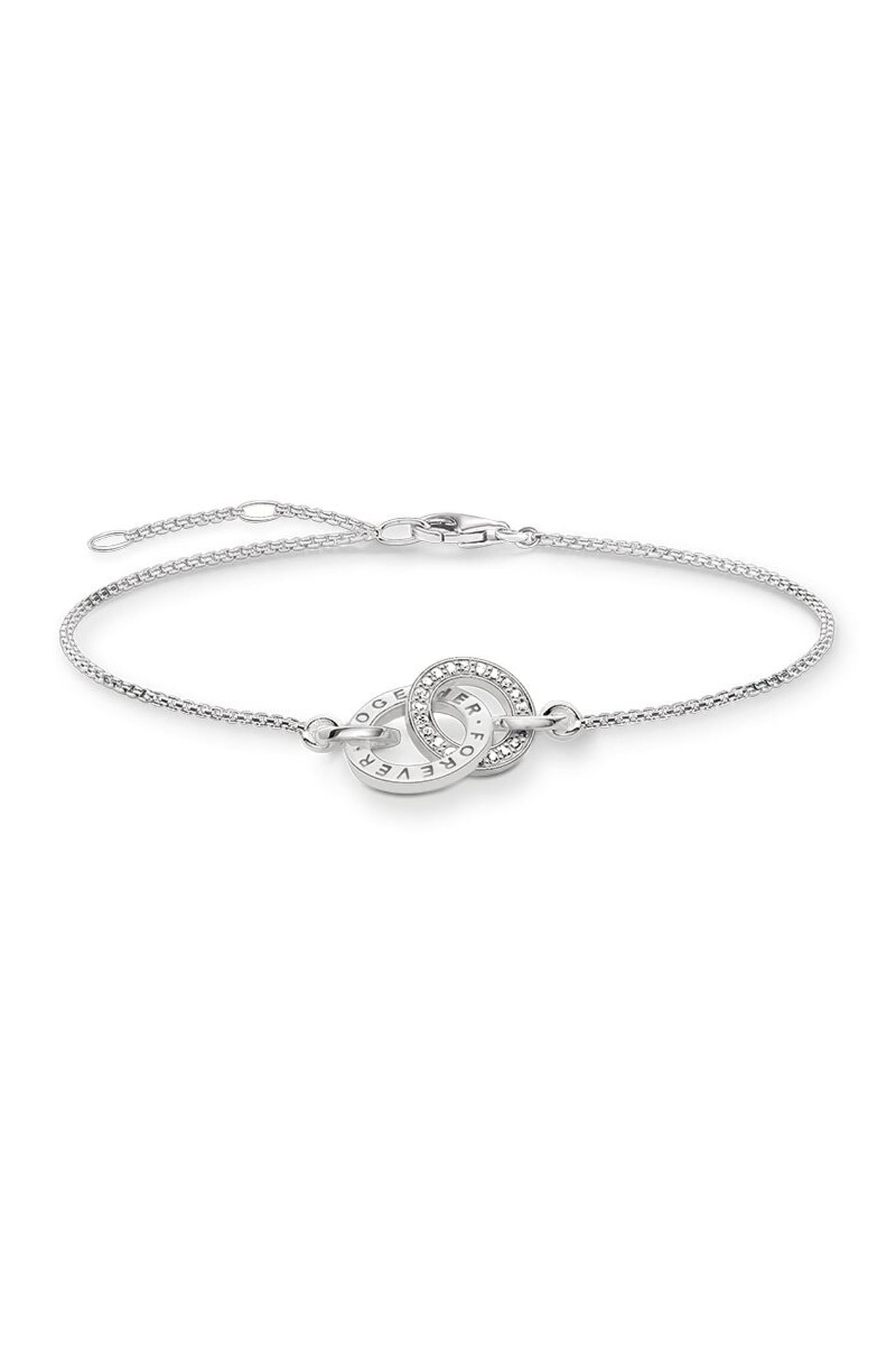 Thomas Sabo Together Forever rannekoru Säädettävä:16,5/19,5cm