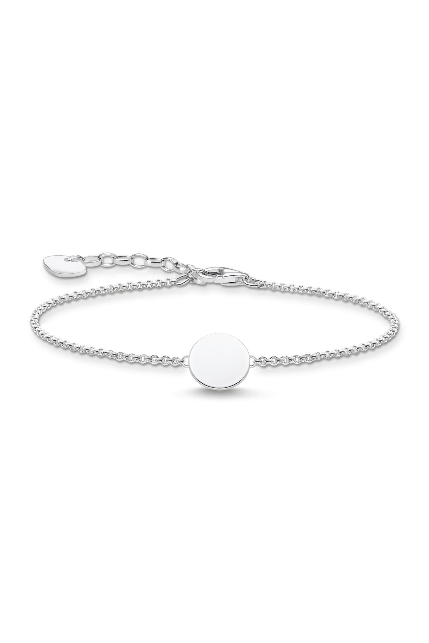 Thomas Sabo Piste hopeinen rannekoru Säädettävä:16/19cm