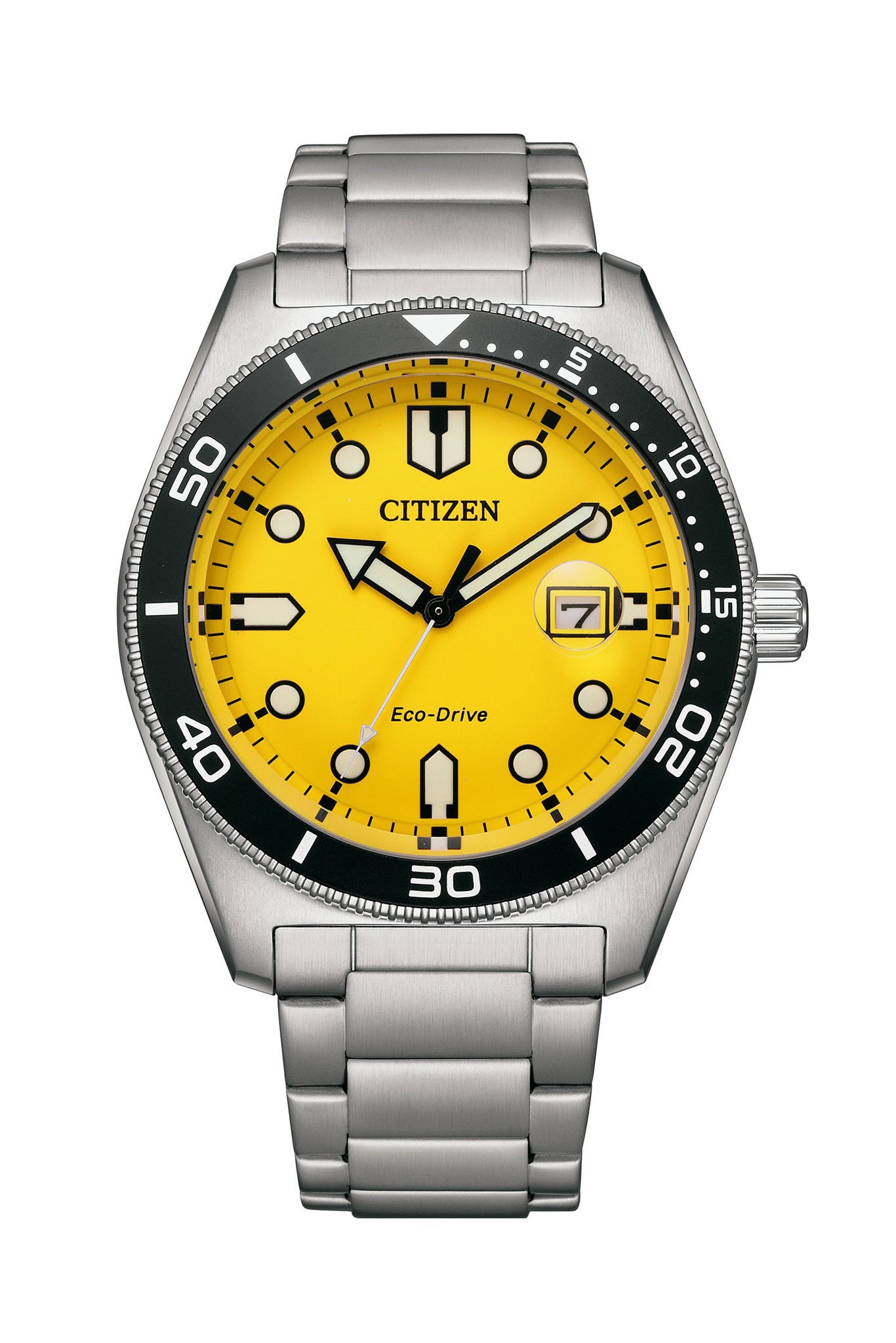 Citizen Eco-Drive Keltainen AW1760-81Z miesten rannekello Default Title