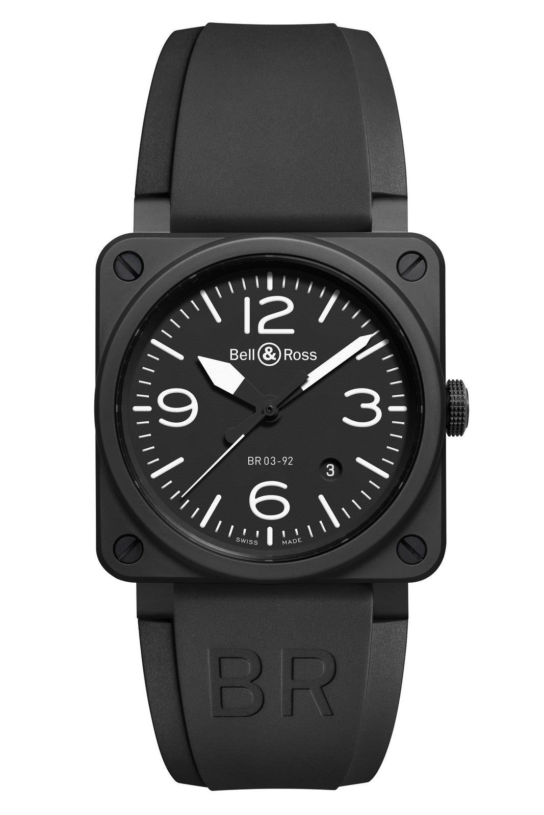 Bell & Ross BR 03-92 Black Matte rannekello Default Title