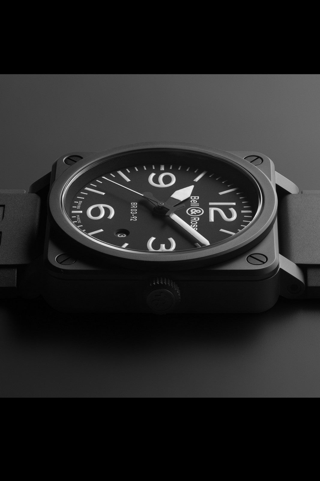 Bell & Ross BR 03-92 Black Matte rannekello Default Title