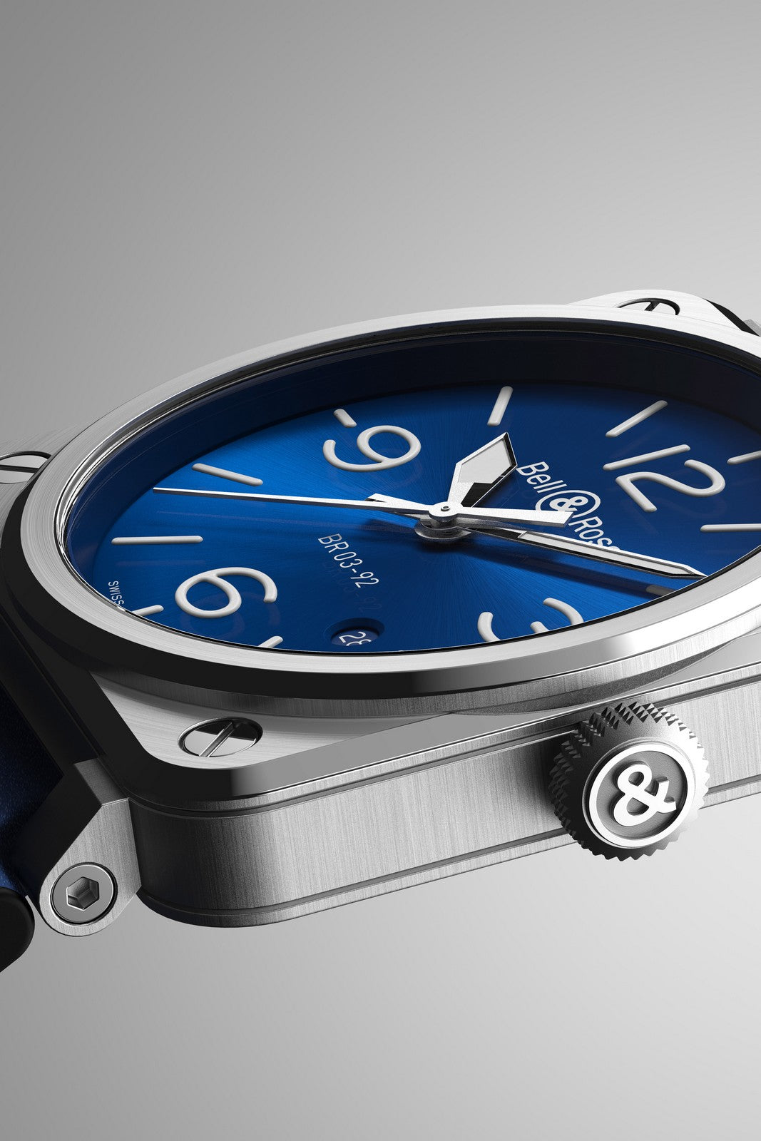 Bell & Ross BR 03-92 Blue Steel rannekello Default Title