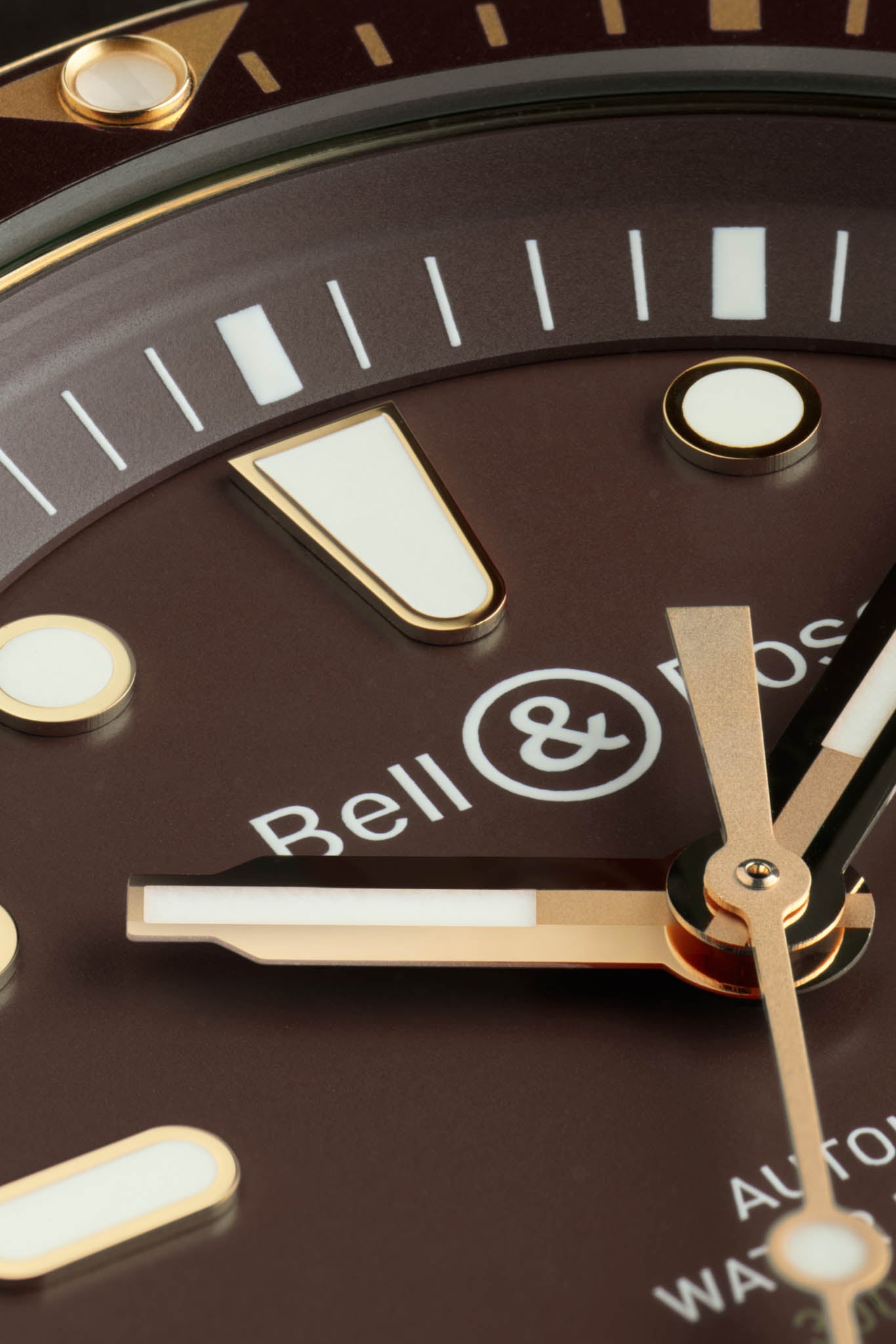 Bell & Ross BR 03-92 Diver Brown Bronze rannekello Default Title