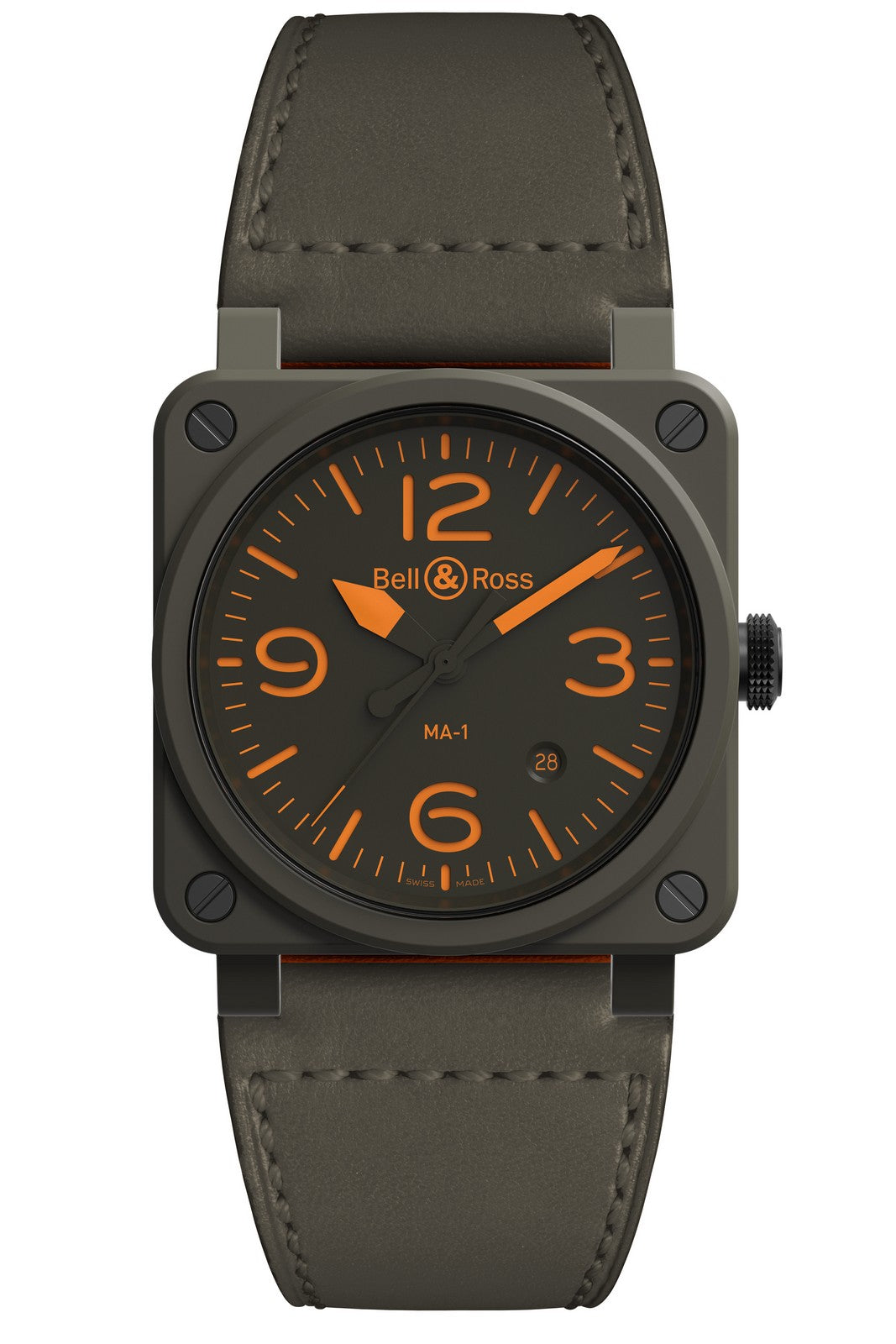 Bell & Ross BR 03-92 MA-1 rannekello Default Title