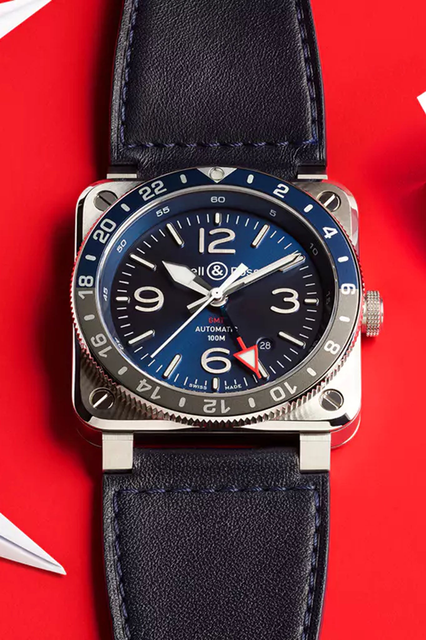 Bell & Ross BR 03-92 GMT Blue rannekello Default Title