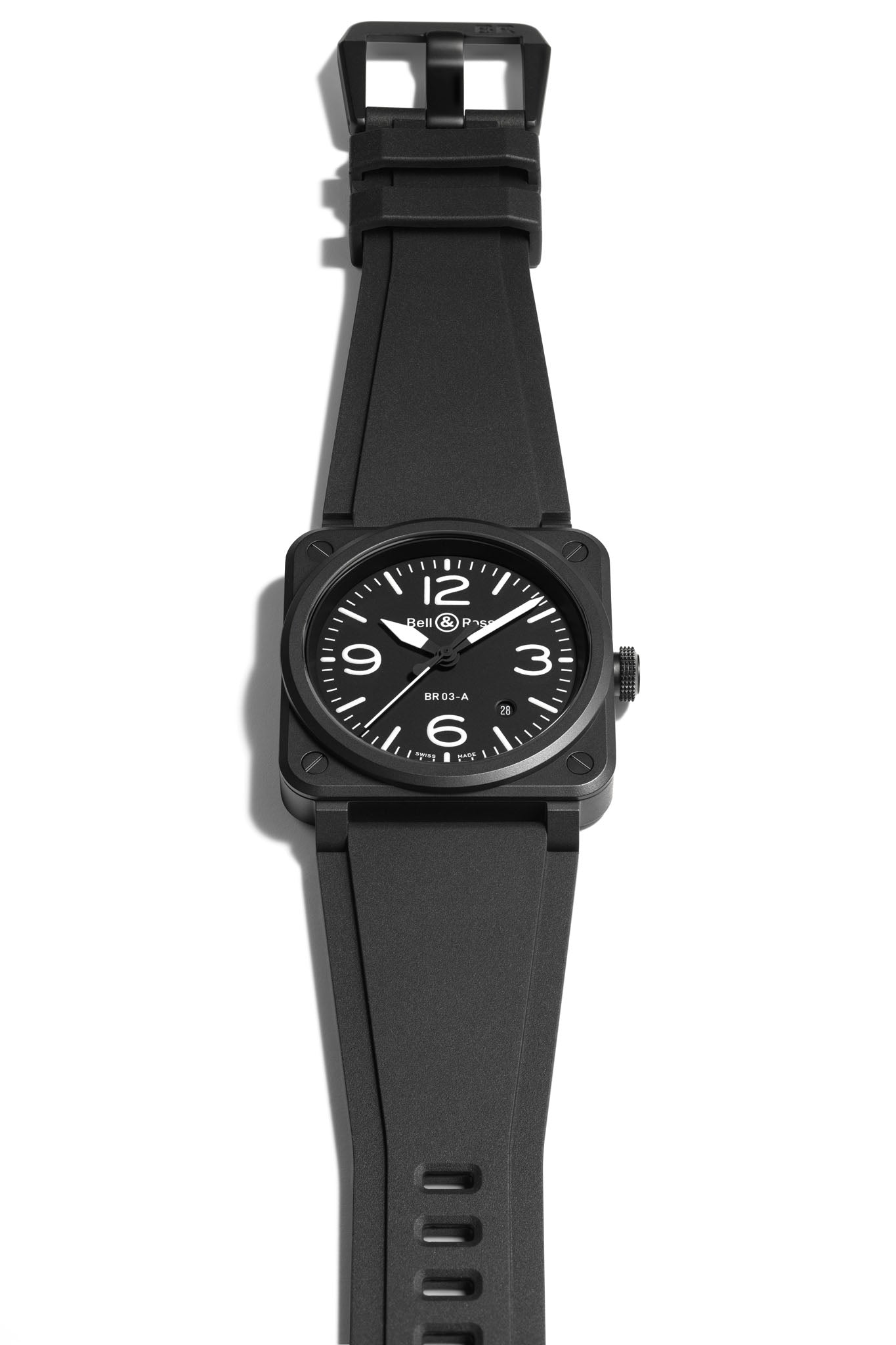 Bell & Ross BR 03-A Black Matte rannekello