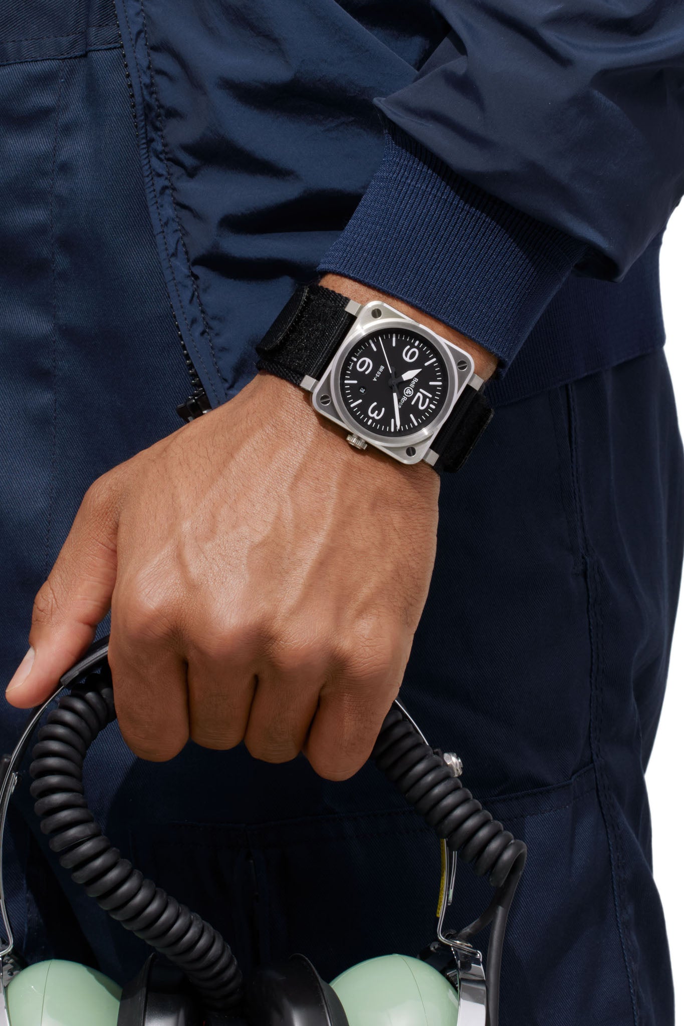 Bell & Ross BR 03-A Black Steel rannekello