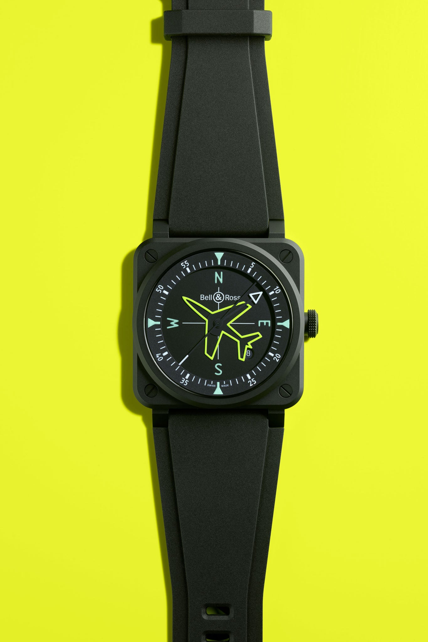 Bell & Ross BR 03-A Gyrocompass rannekello
