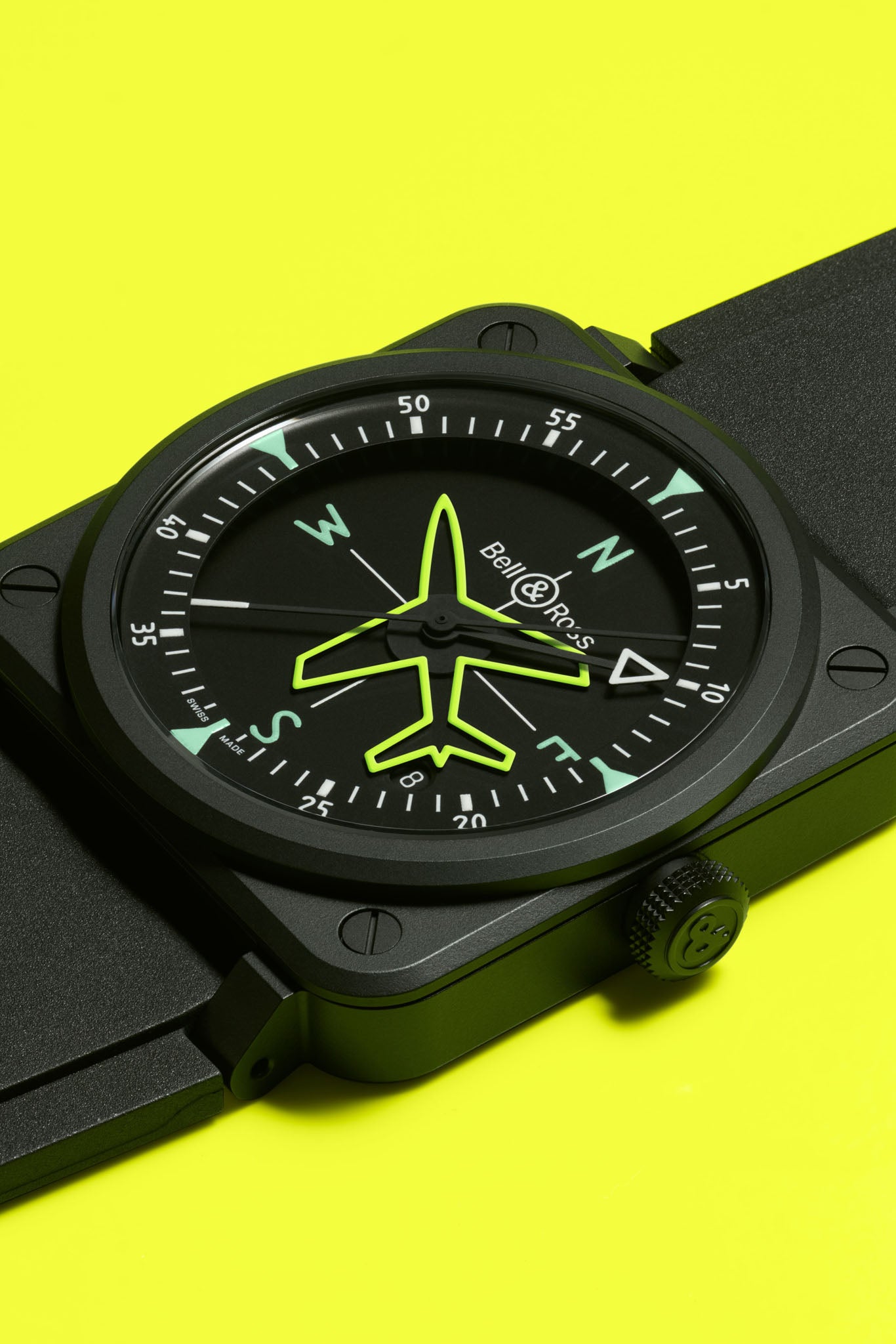 Bell & Ross BR 03-A Gyrocompass rannekello