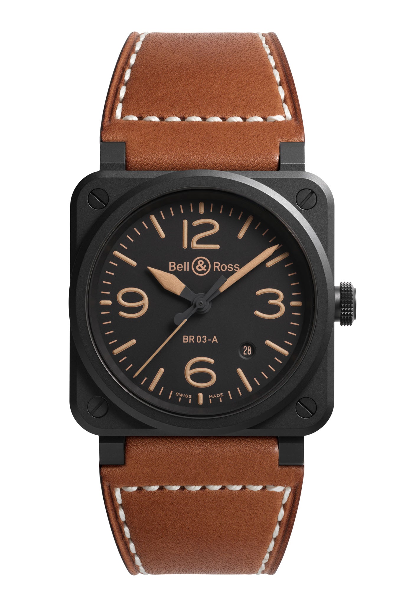 Bell & Ross BR 03-A Heritage rannekello