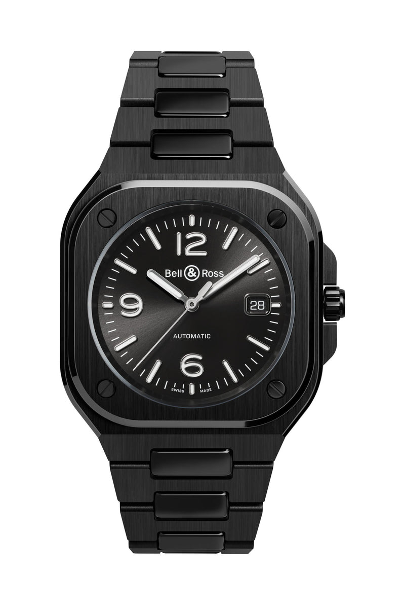 Bell & Ross BR 05 Black Ceramic rannekello BR05A-BL-CE/SCE tuotekuva