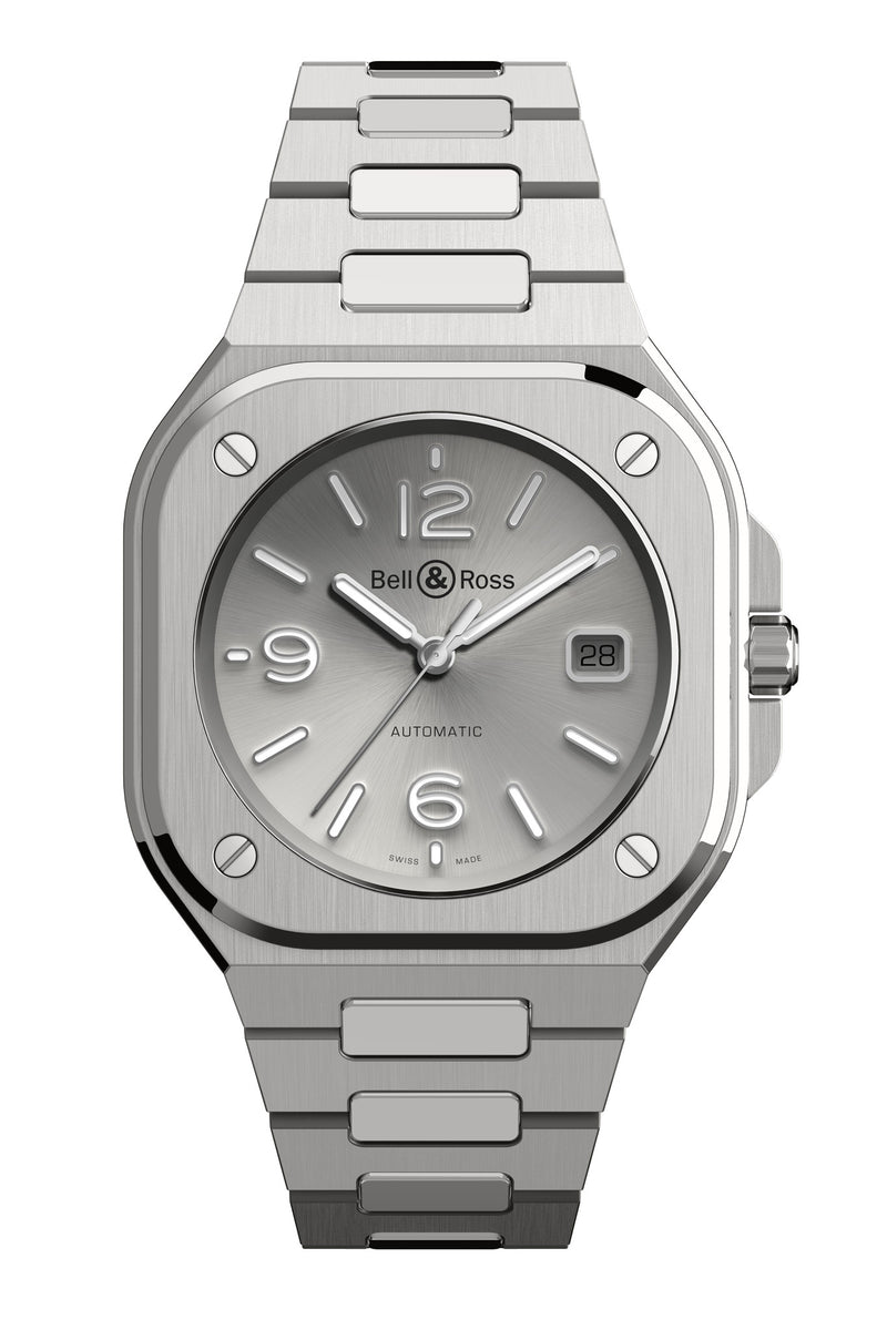 Bell & Ross BR 05 Grey Steel rannekello BR05A-GR-ST/SST tuotekuva