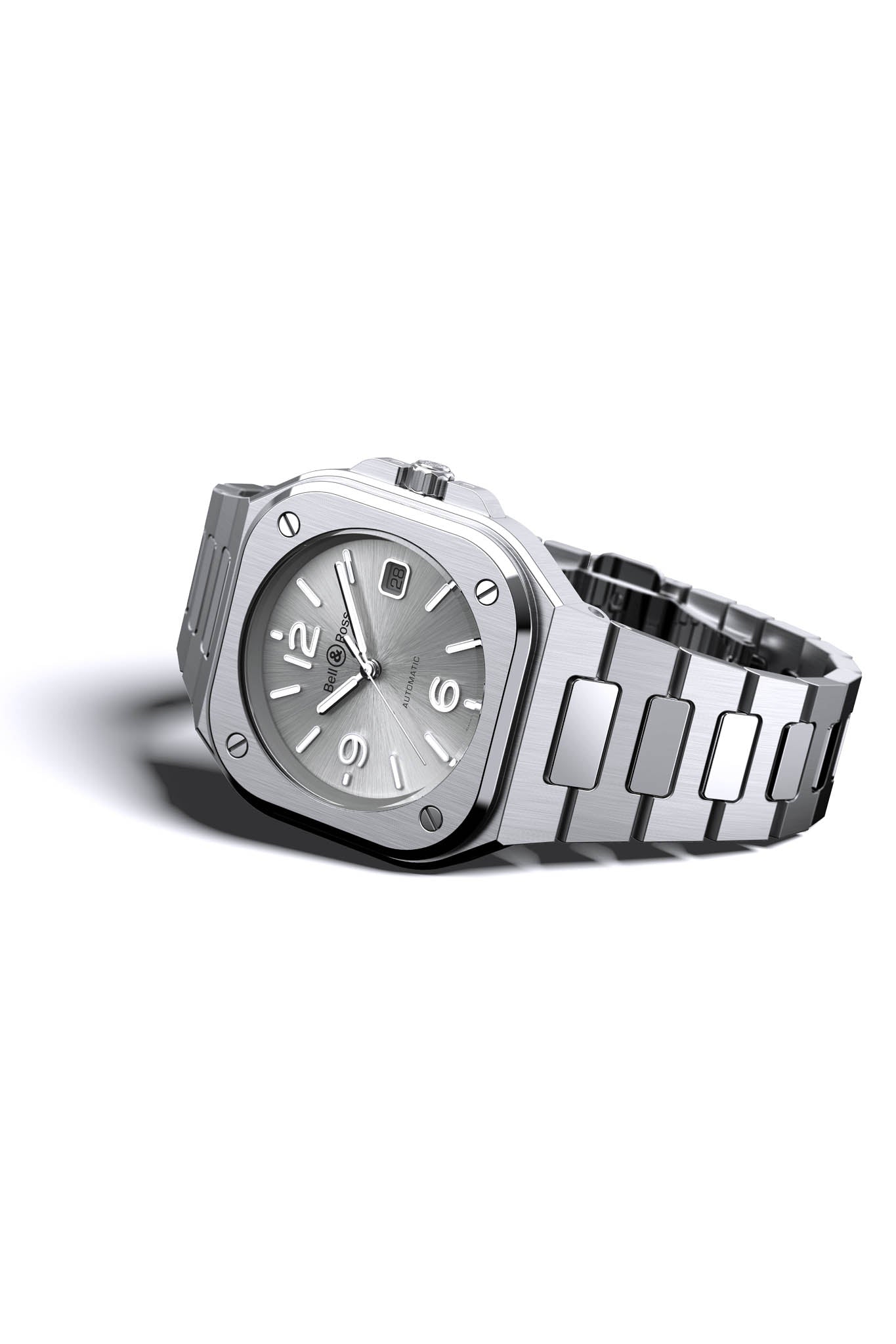 Bell & Ross BR 05 Grey Steel rannekello Default Title