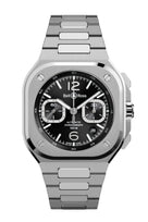 Bell & Ross BR 05 Chrono Black Steel rannekello Default Title
