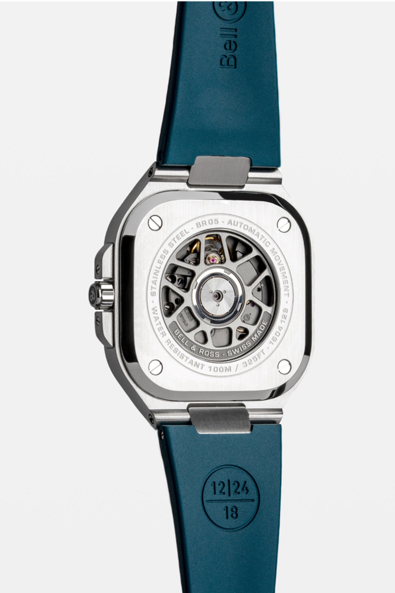 Bell & Ross BR 05 GMT Sky Blue rannekello