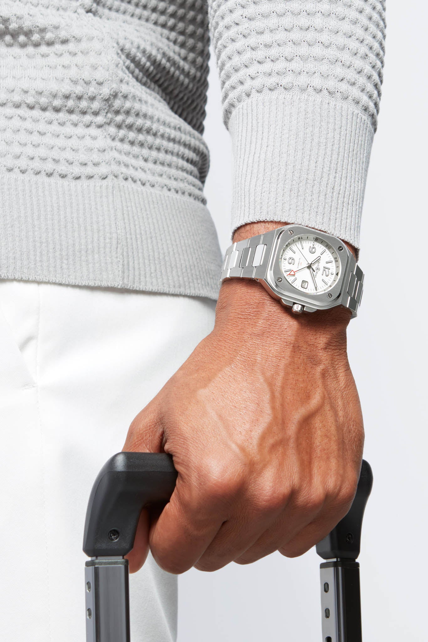 Bell & Ross BR 05 GMT White rannekello Default Title