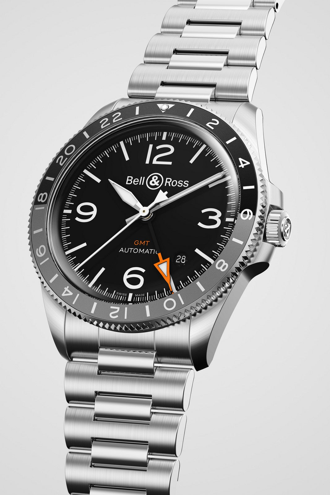 Bell & Ross BR V2-93 GMT rannekello Default Title