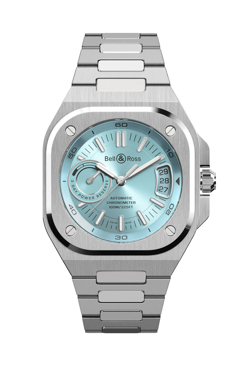 Bell & Ross BR-X5 Ice Blue rannekello BRX5R-IB-ST/SST tuotekuva