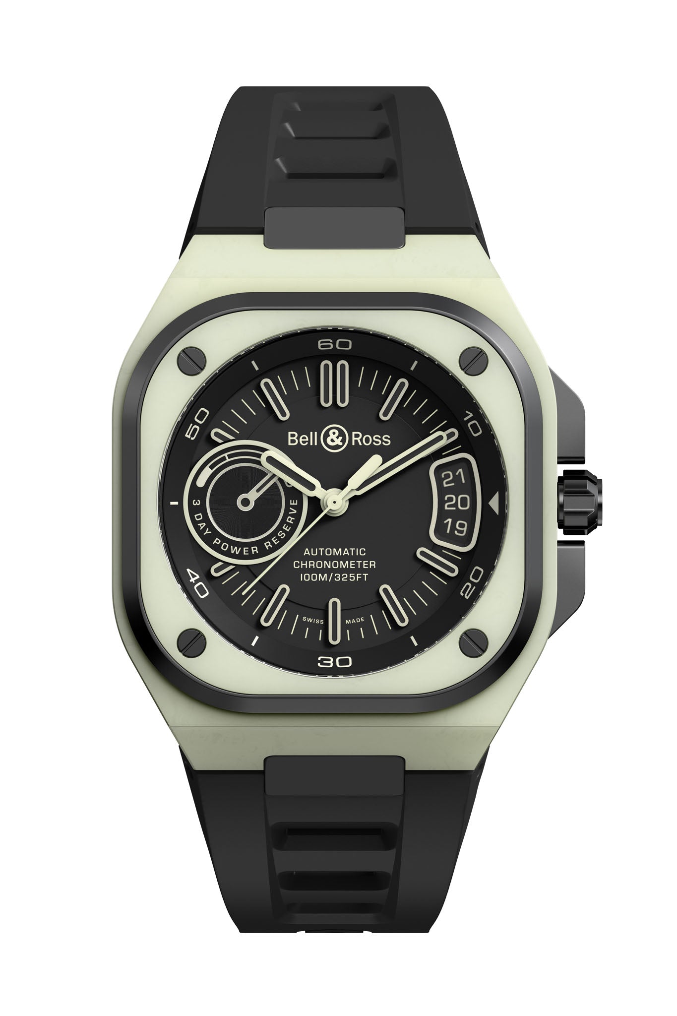 Bell & Ross BR-X5 Green Lum Limited Edition rannekello