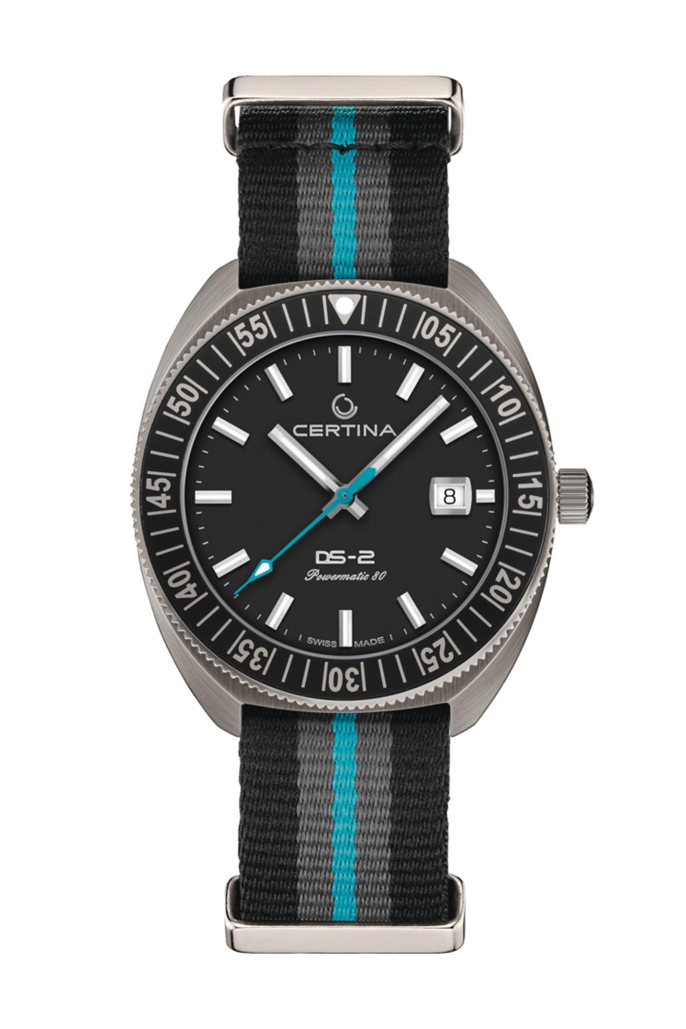 Certina DS-2 Turning Bezel Titanium miesten rannekello Default Title