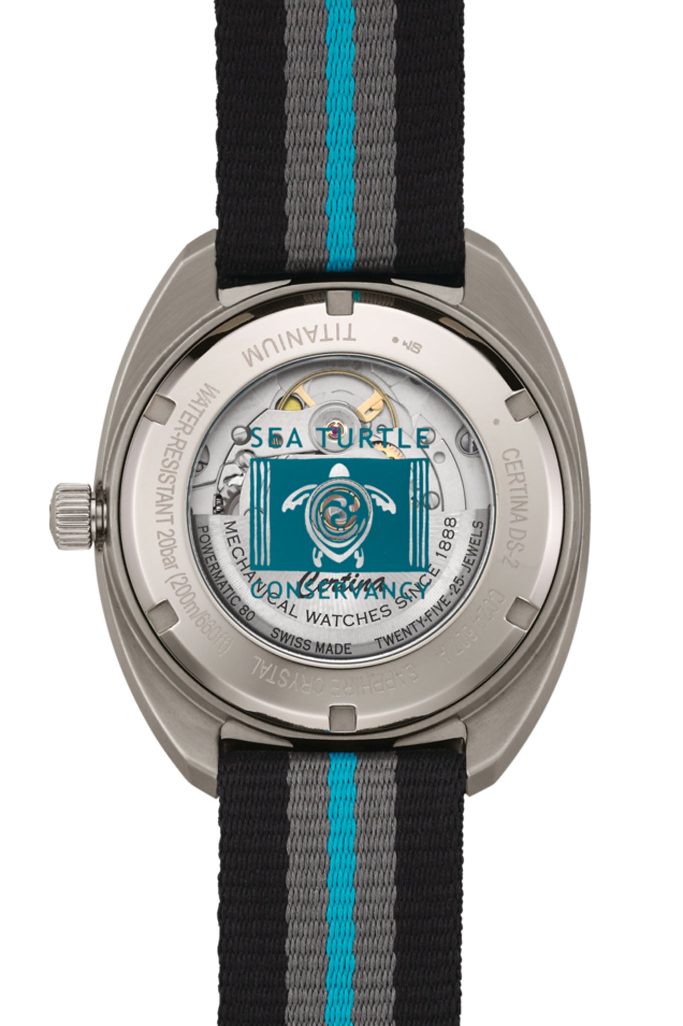 Certina DS-2 Turning Bezel Titanium miesten rannekello Default Title