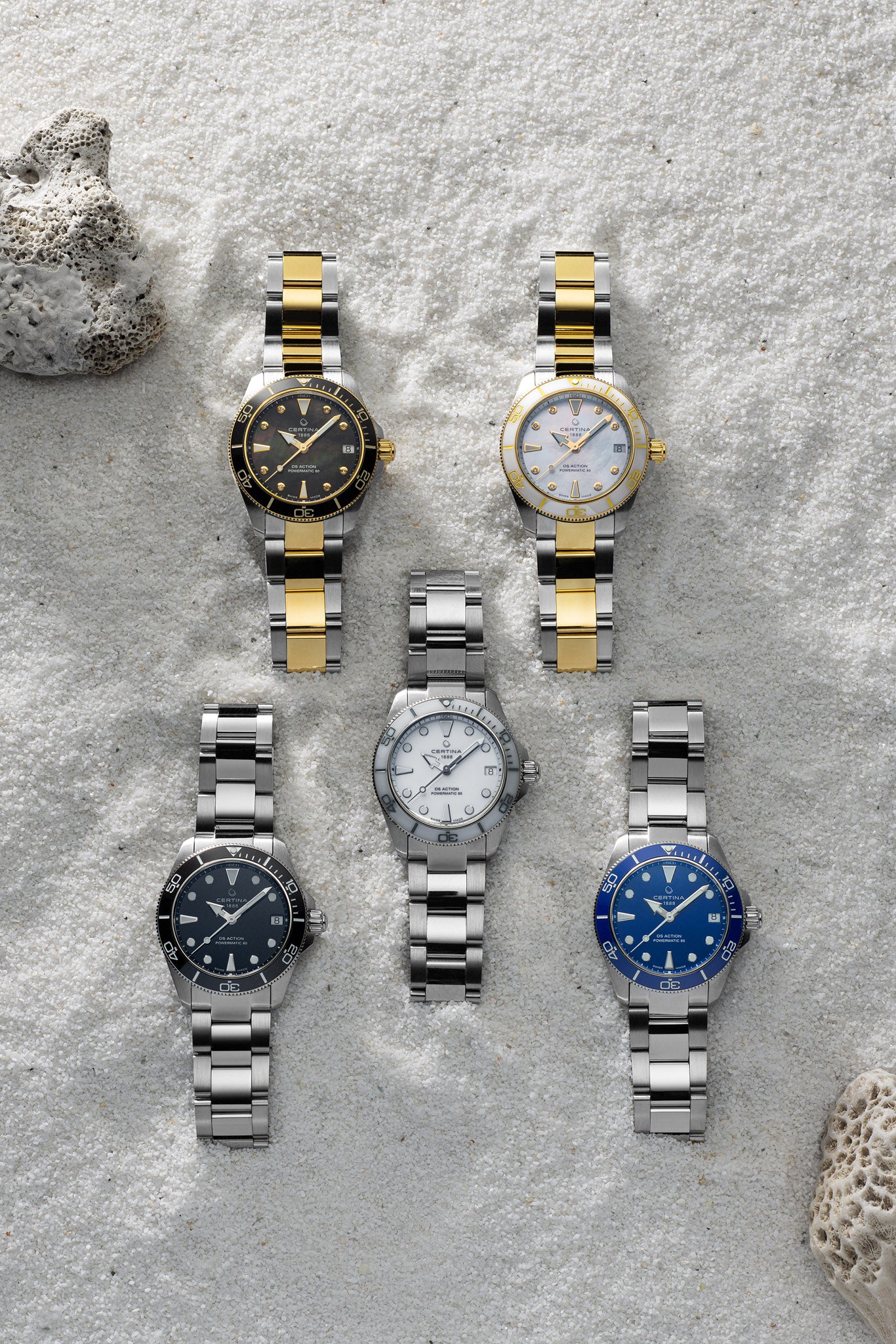 Certina DS Action Diver Lady naisten rannekello