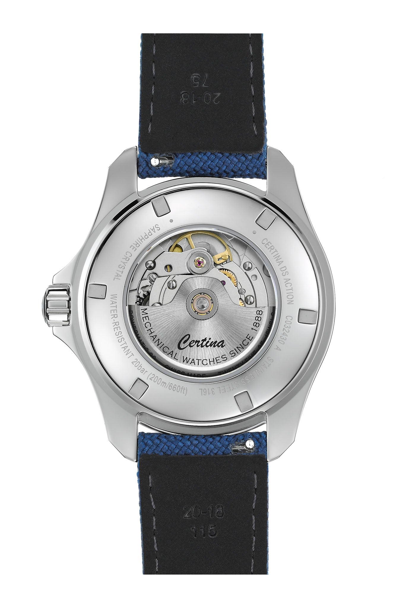 Certina DS Action Day Date miesten rannekello Default Title