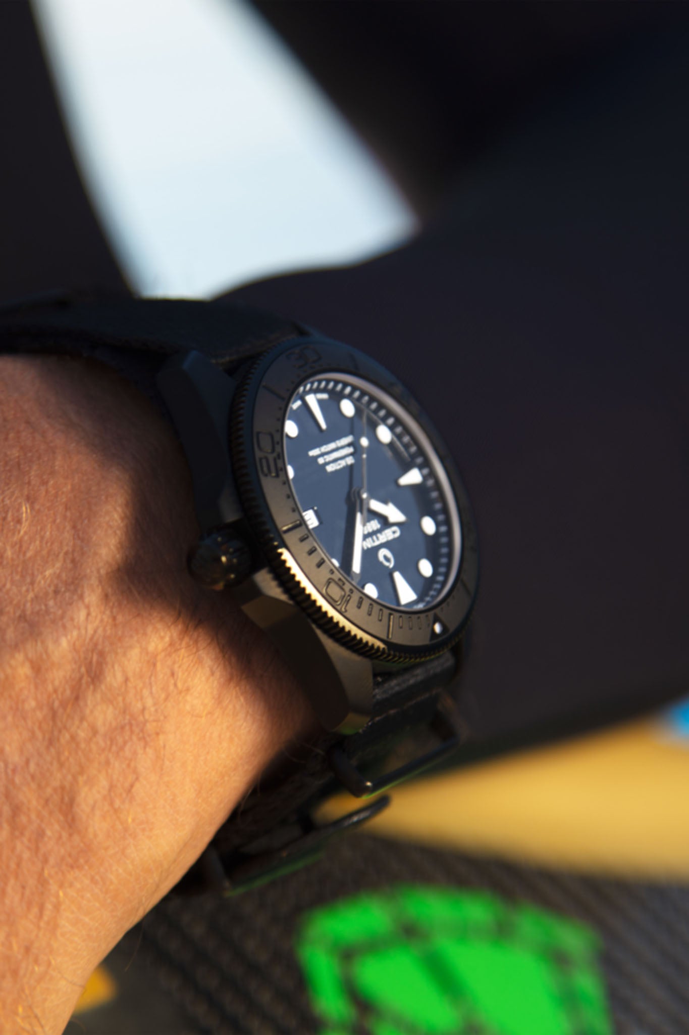 Certina DS Action Diver Black rannekello