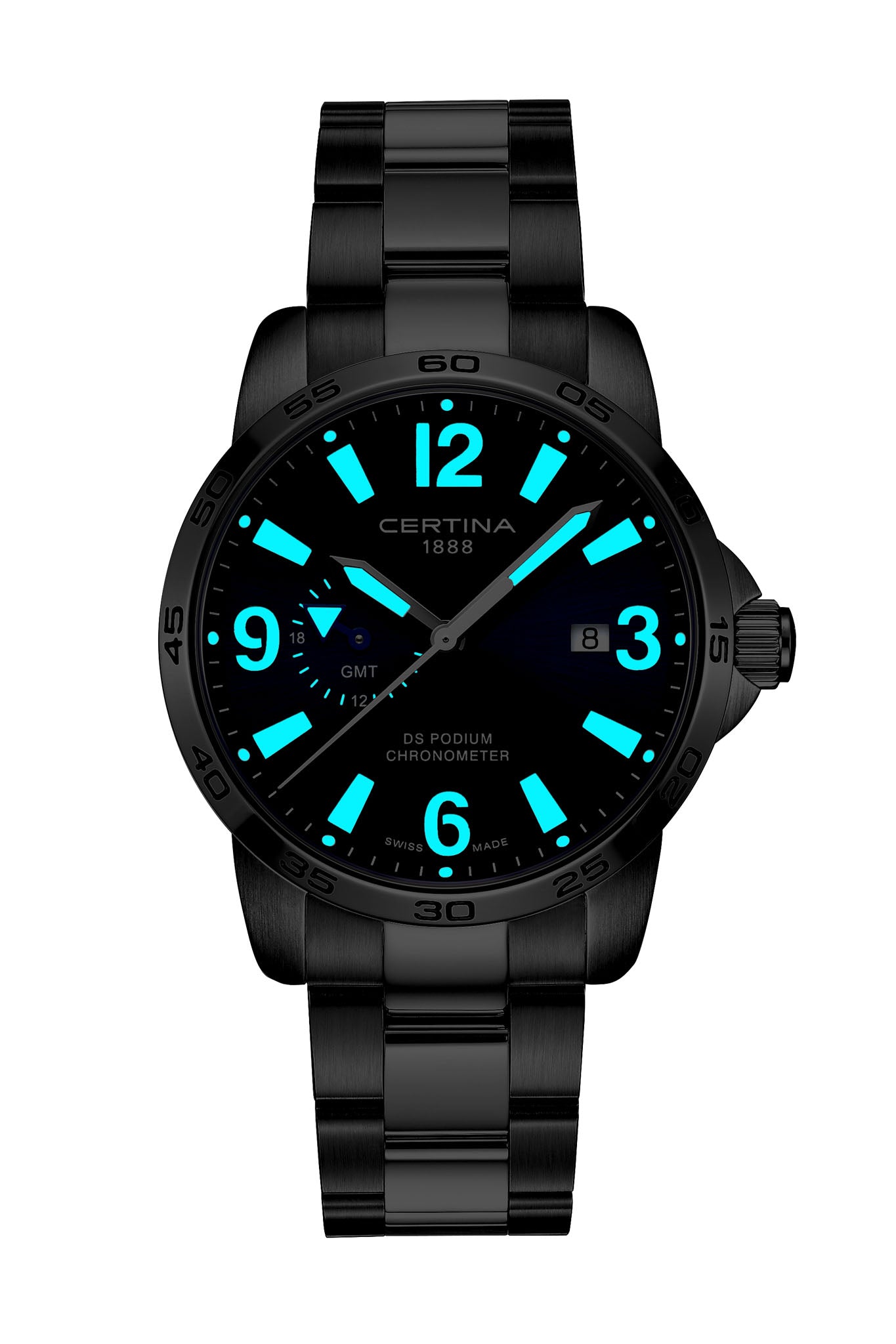 Certina DS Podium GMT miesten rannekello Default Title