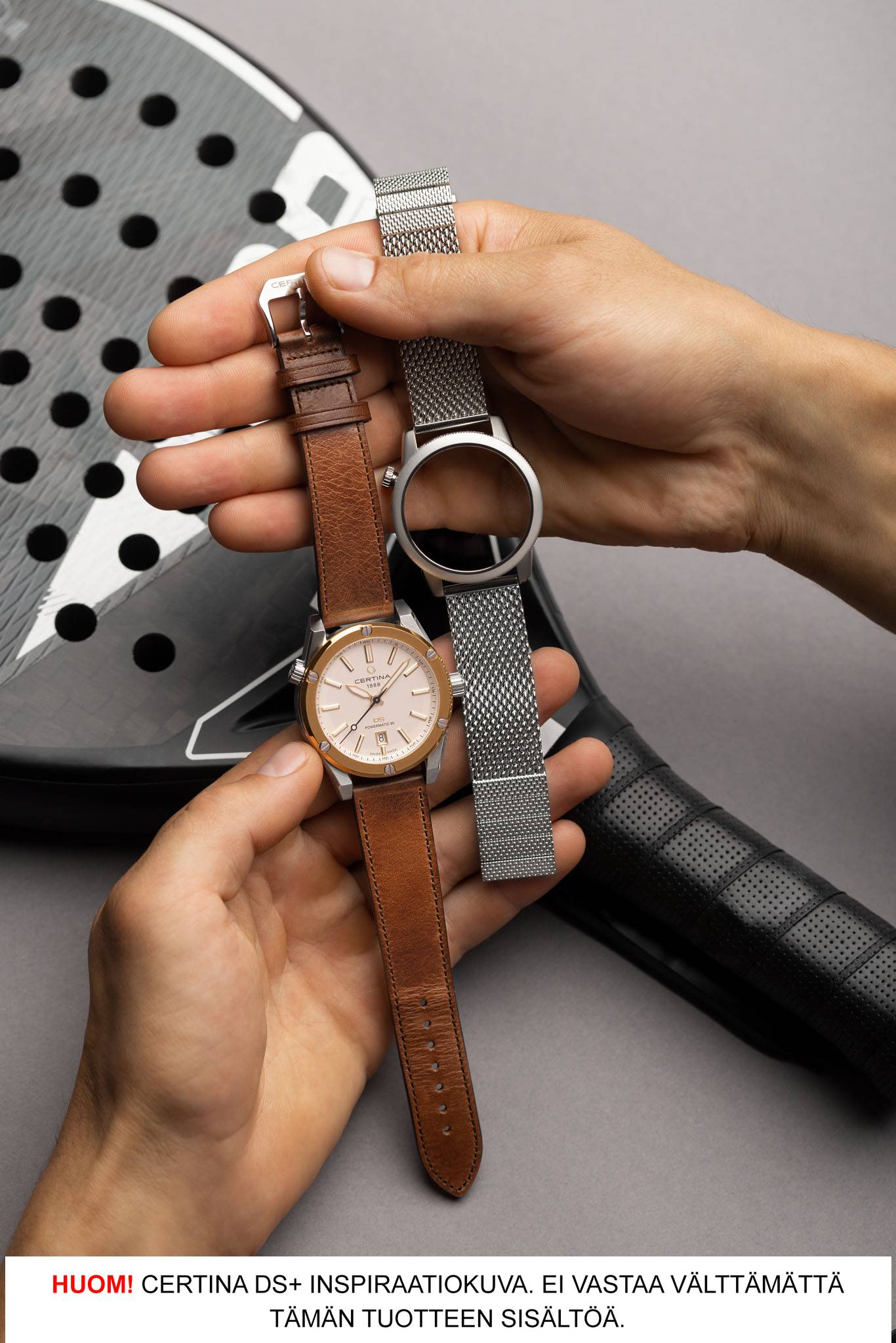 Certina DS+ Cap Bico Steel Sport teräskuori Default Title