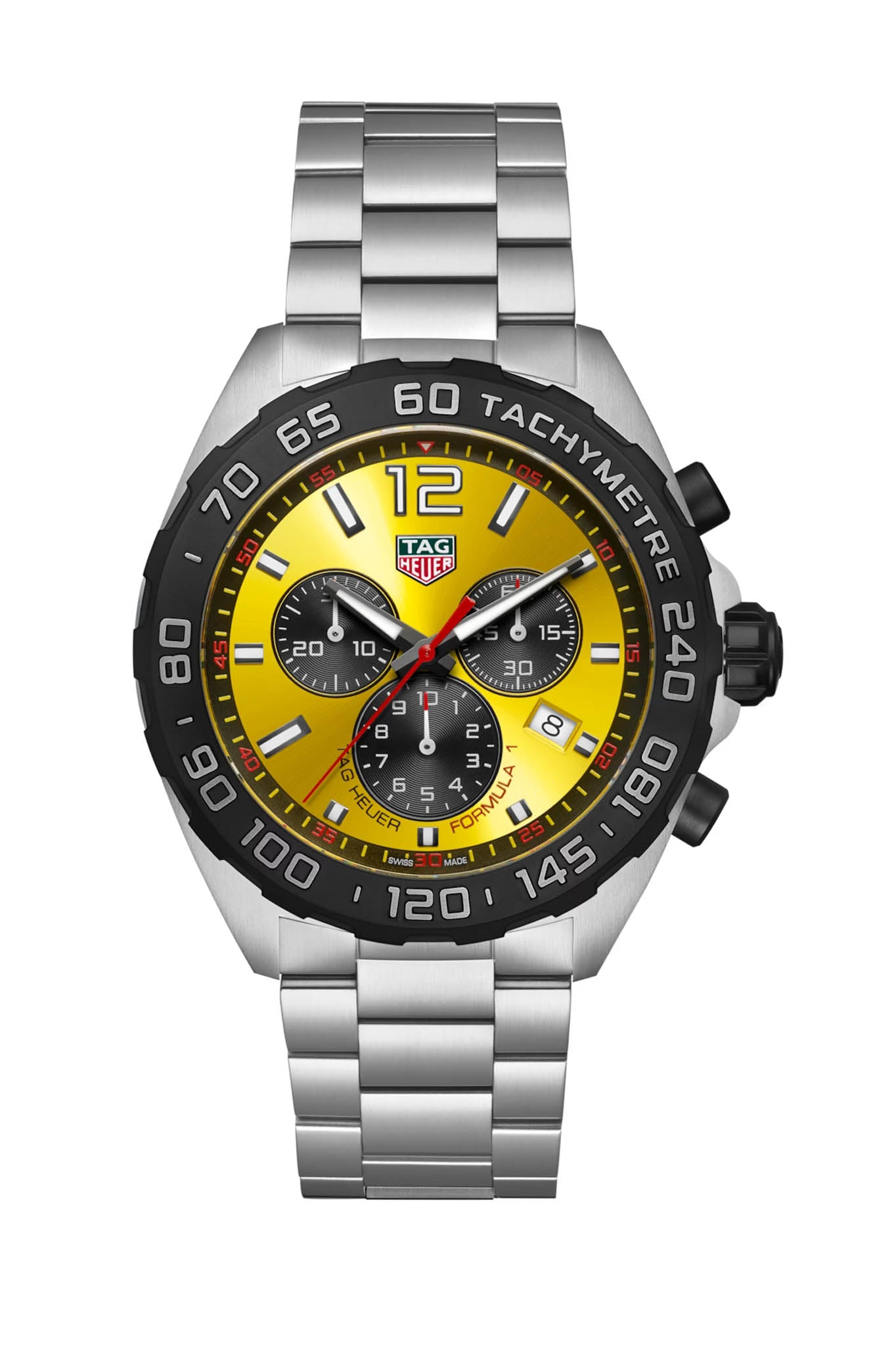 TAG Heuer Formula 1 Chronograph Yellow rannekello