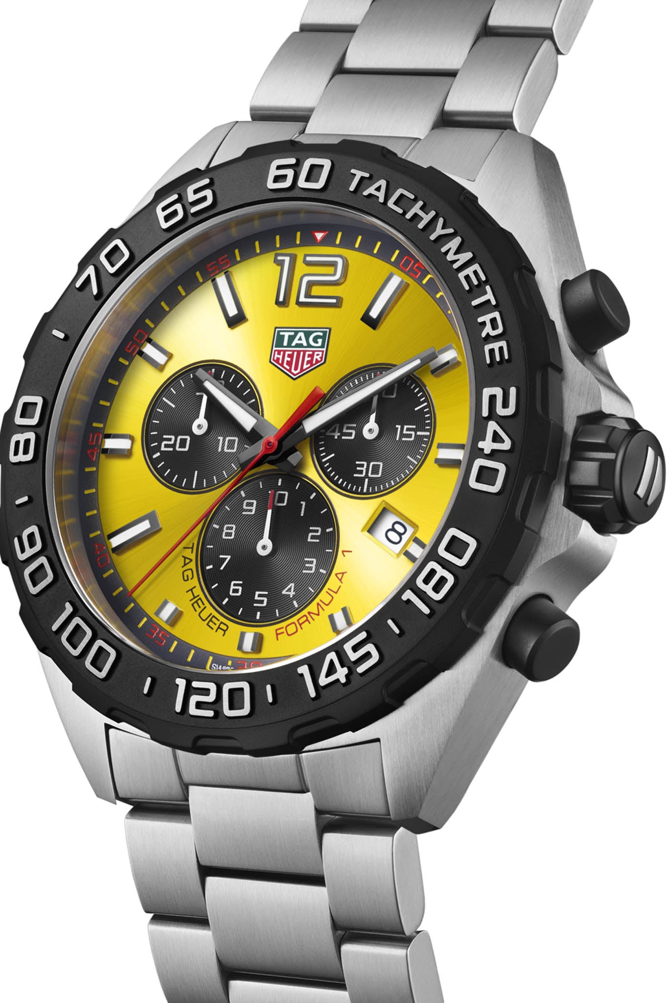 TAG Heuer Formula 1 Chronograph Yellow rannekello